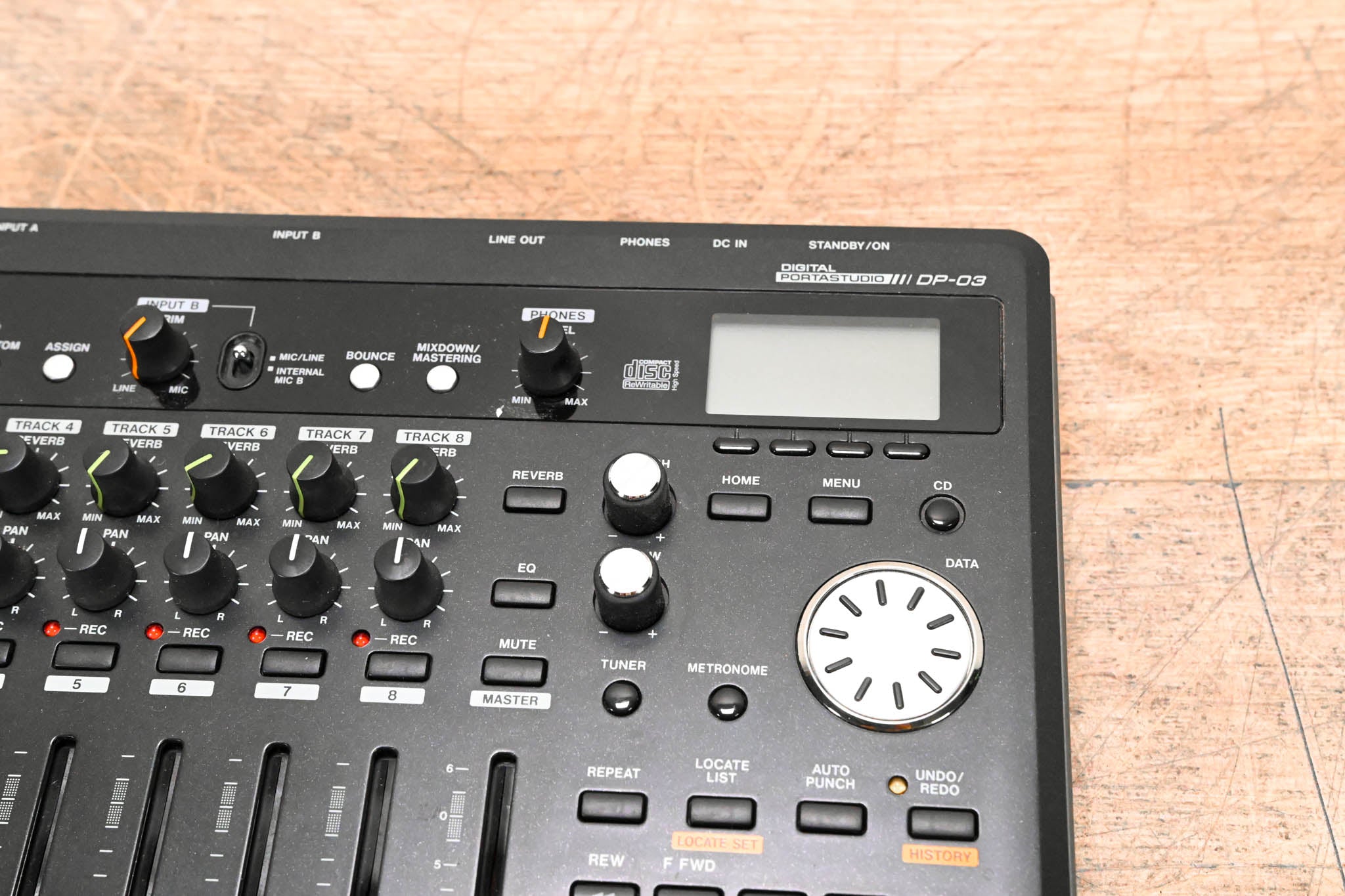 TASCAM DP-03 8-Track Digital Portastudio (NO POWER SUPPLY)
