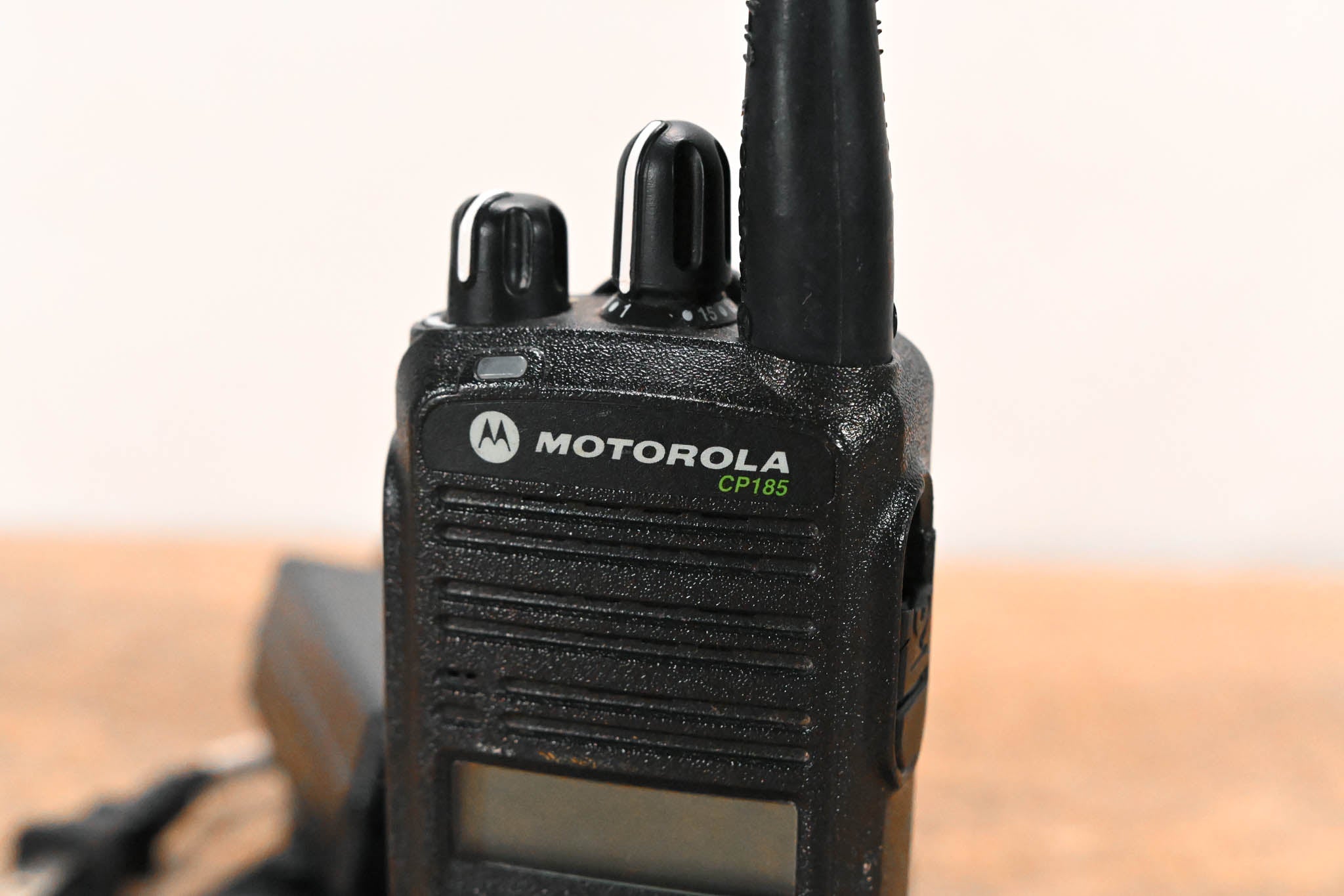 Motorola CP185 Portable Two-Way Radio with PMLN5228A Charger