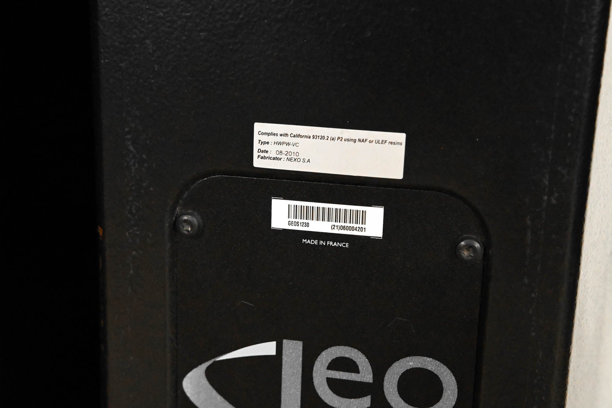 NEXO GEO S1230 2-Way Passive Loudspeaker (PAIR)