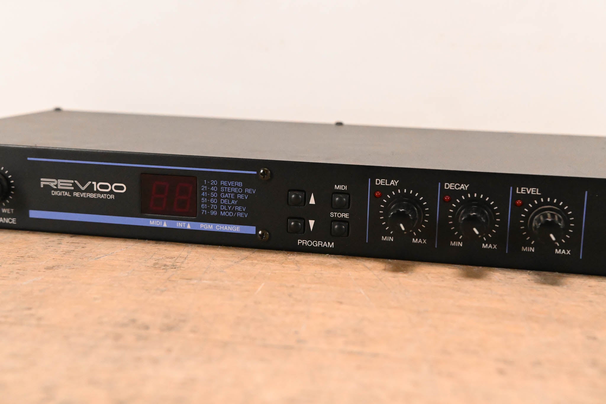 Yamaha REV100 Digital Reverberator (NO POWER SUPPLY)