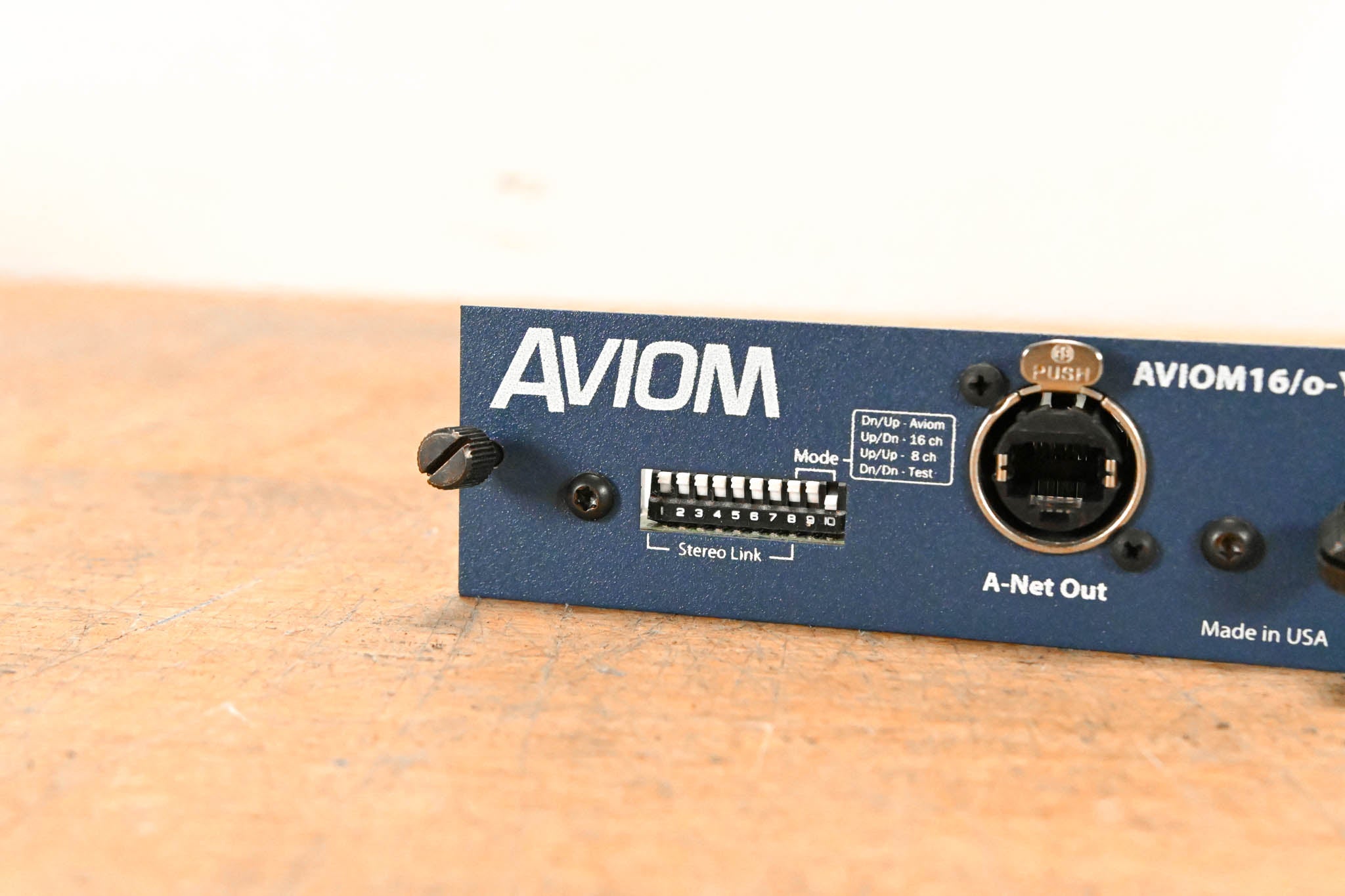 Aviom 16/o-Y1 A-Net Card for Yamaha Digital Products