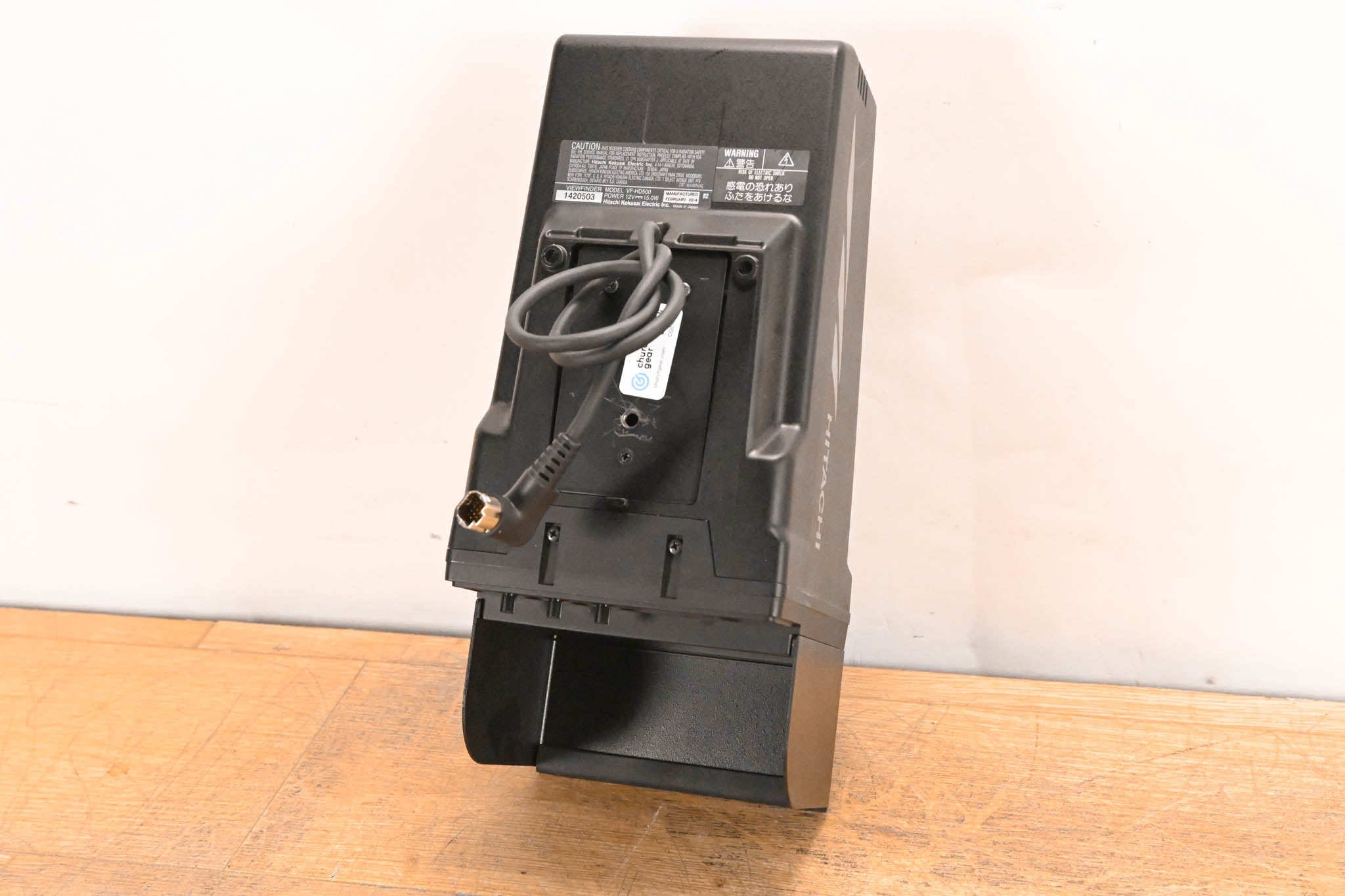 Hitachi VF-HD500 5" Black and White CRT Viewfinder