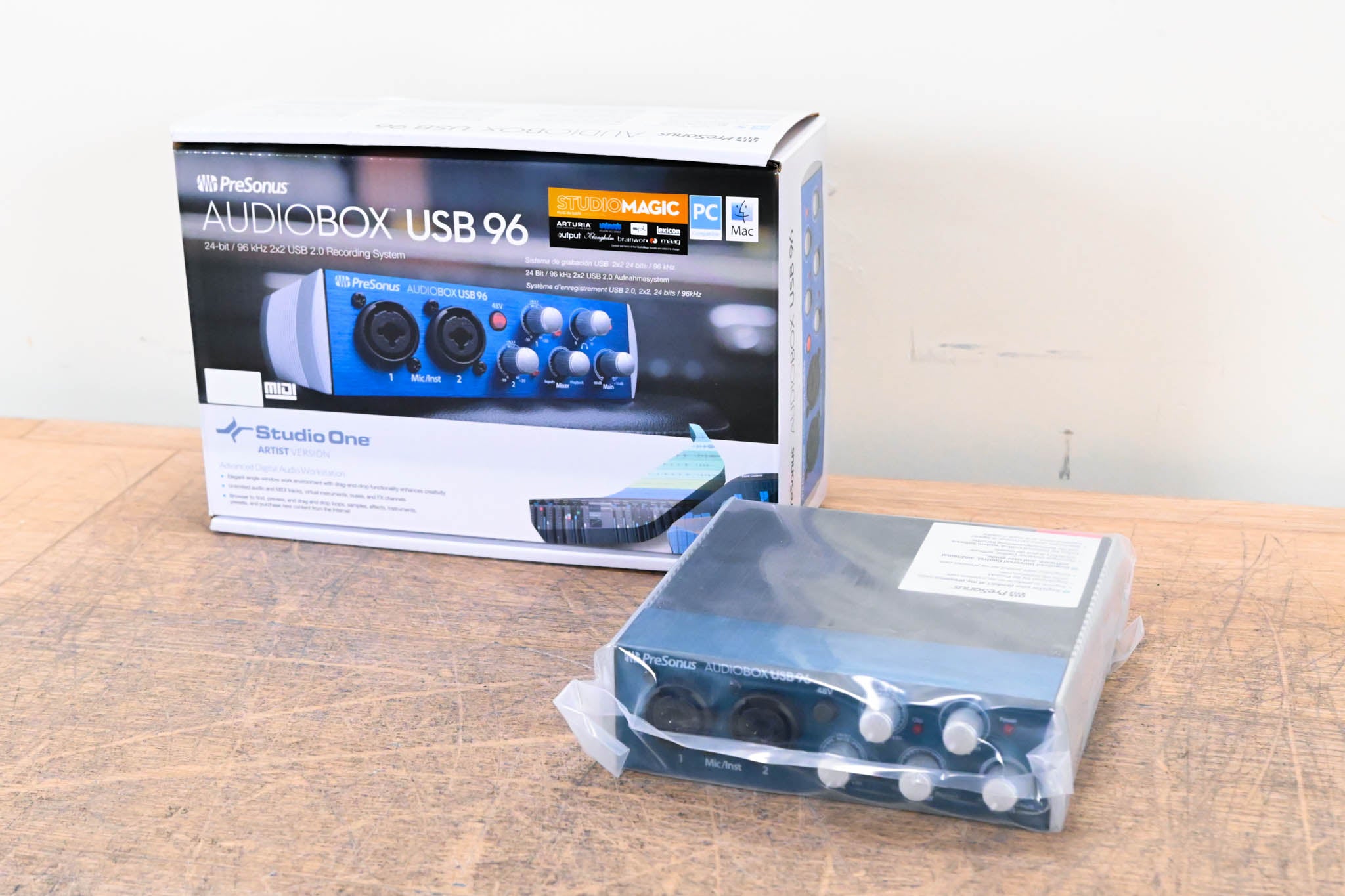 PreSonus AudioBox USB 96 2x2 USB 2.0 Audio Interface