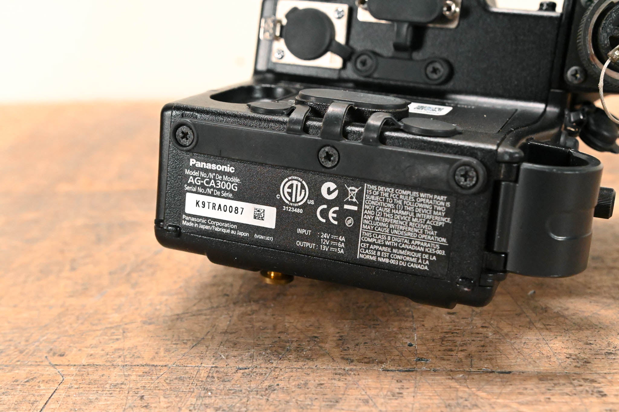 Panasonic AG-CA300G Camera Studio Adapter