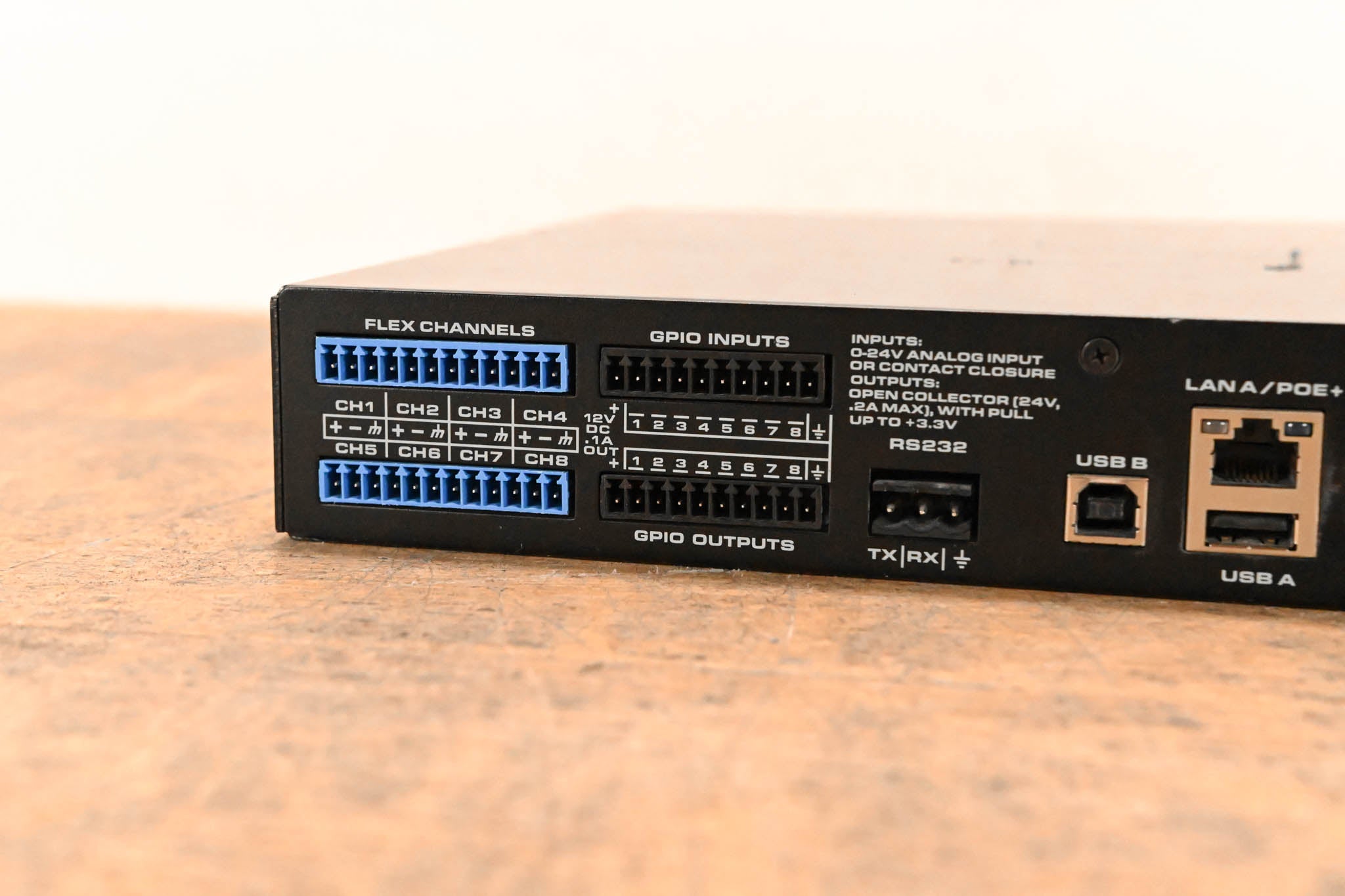QSC Q-SYS I/O-8 Flex Channel Expander (NO POWER SUPPLY)