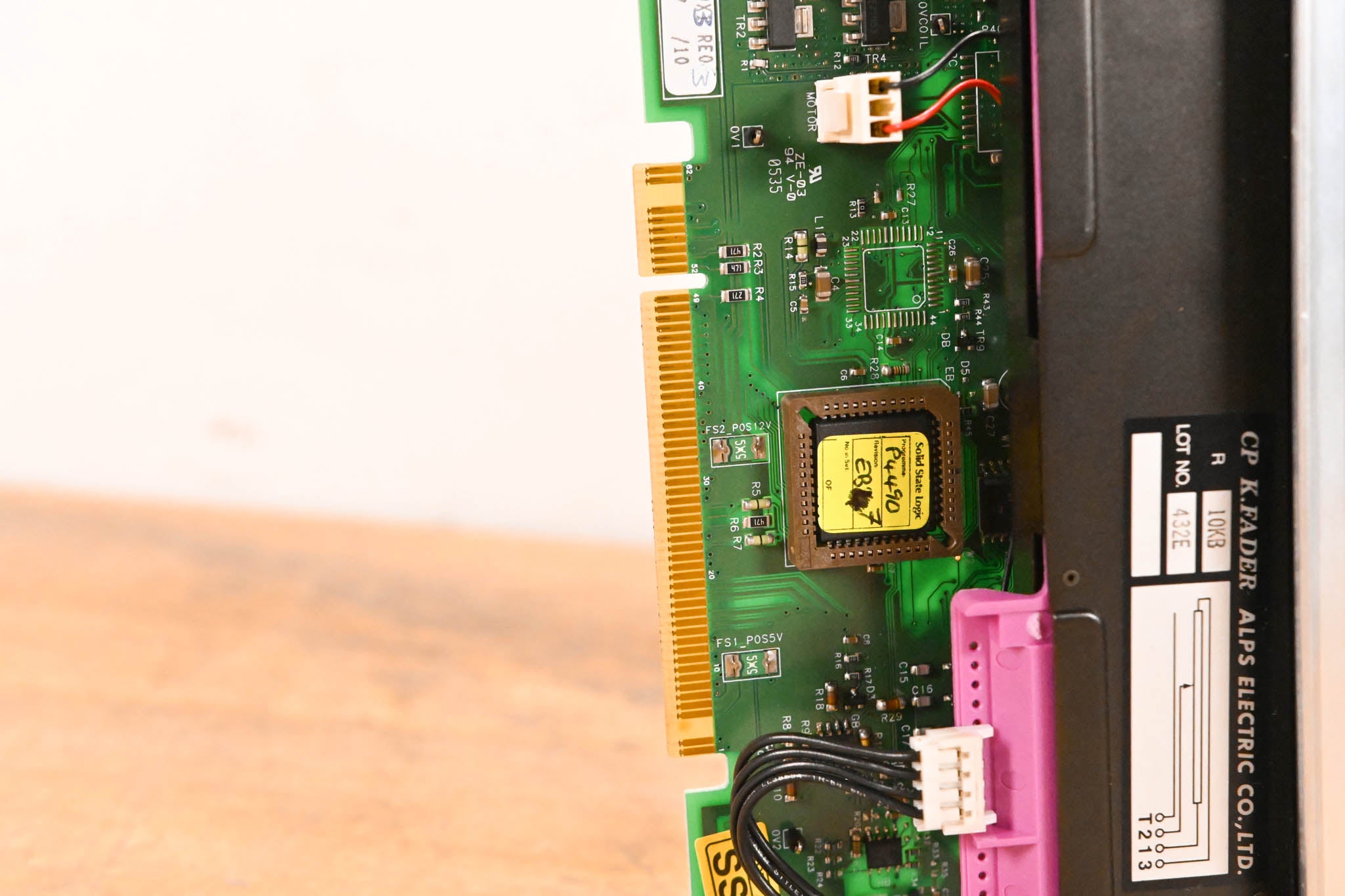 Solid State Logic C300 HD Motorized Fader Module – ALPS K-Fader Assembly