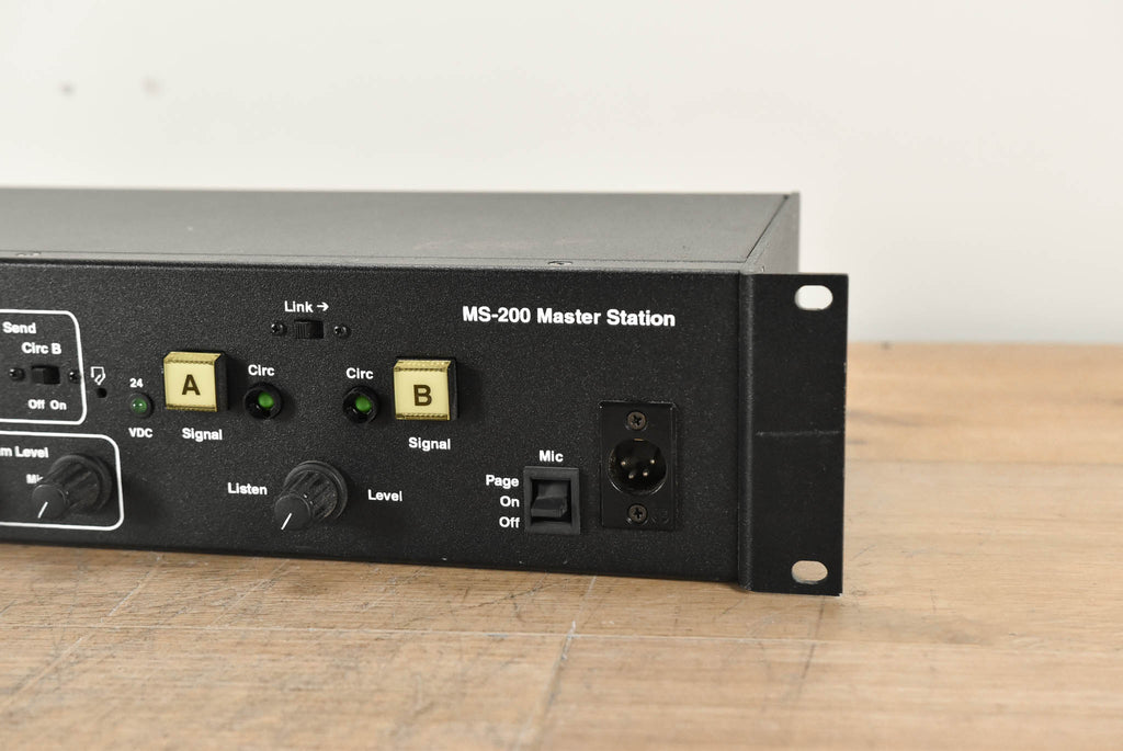 Production Intercom MS-200 2-Channel Master Station (NO POWER SUPPLY ...