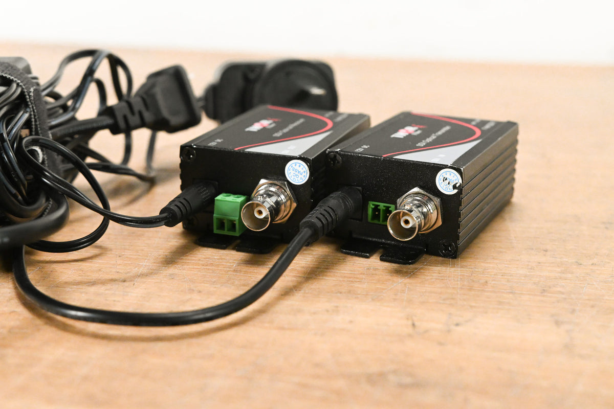Thor Broadcast F-M1SDI-T/R SDI Fiber Optic Transmitter & Receiver Set