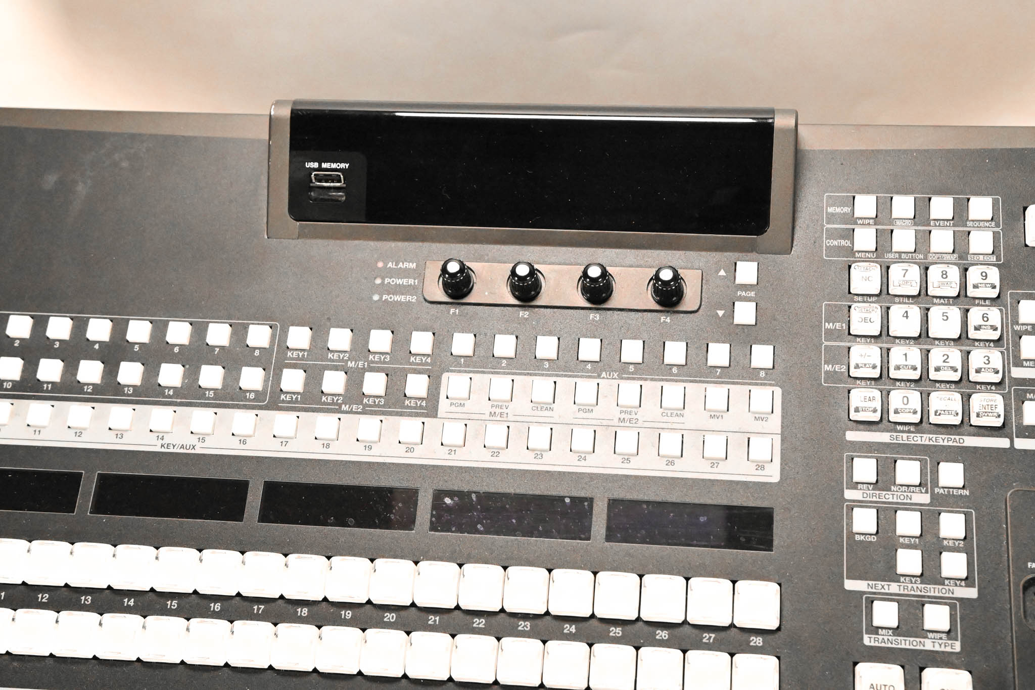 For.A HVS-390HS 2 M/E Video Switcher with HVS-392WOU Control Surface