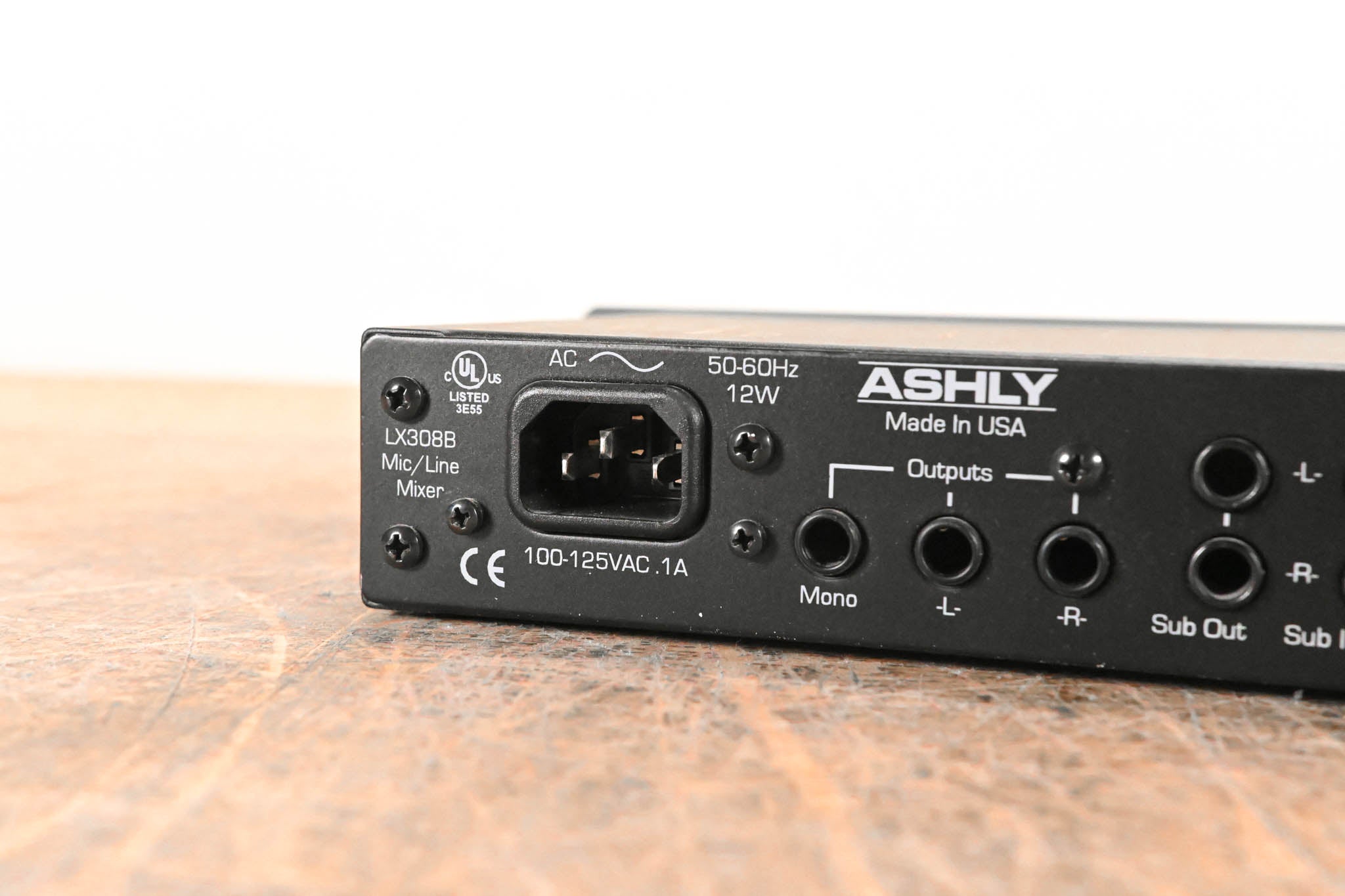 Ashly LX-308B 8-Channel Stereo Line Mixer