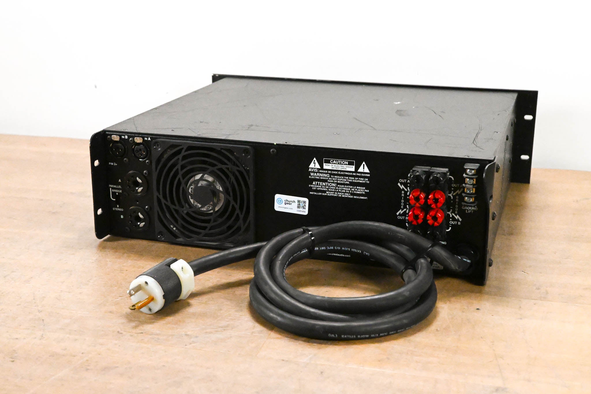 Crest Audio 8001 2-Channel Power Amplifier