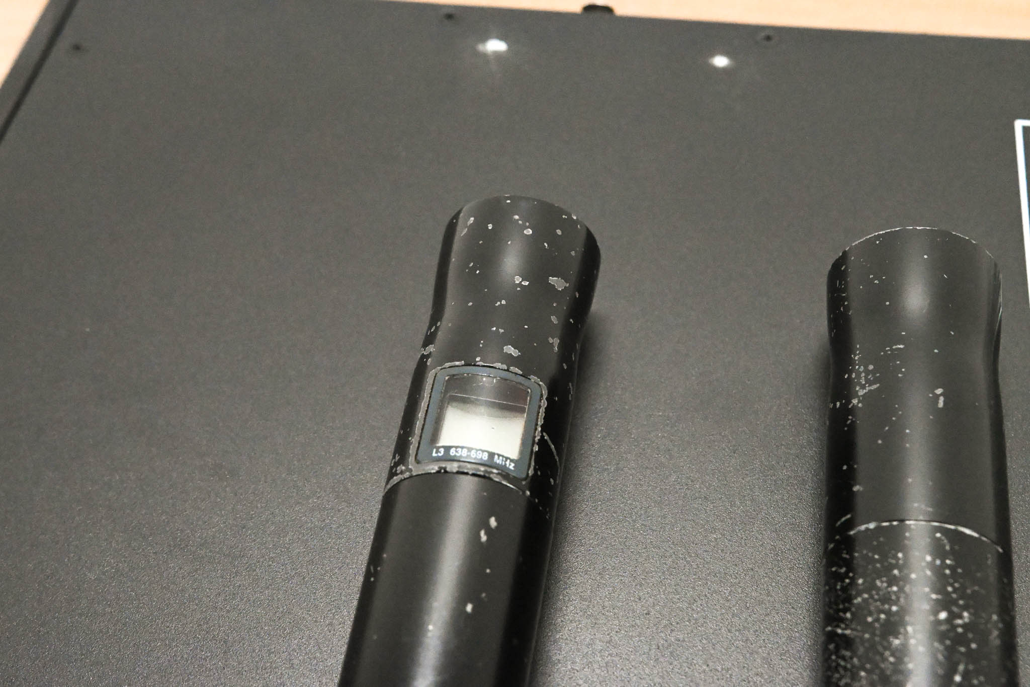 Shure UR4D Dual Receiver w/ two UR2 Transmitters (No Capsules) - L3