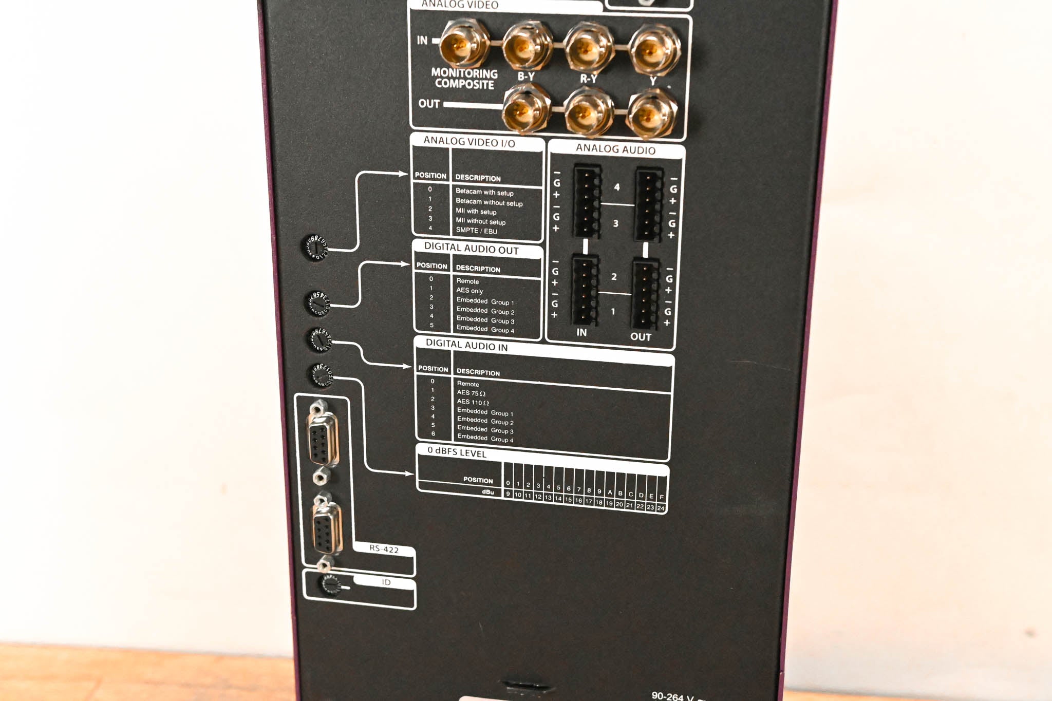 Miranda VTR-100 Analog to Digital Bi-Directional Media Converter