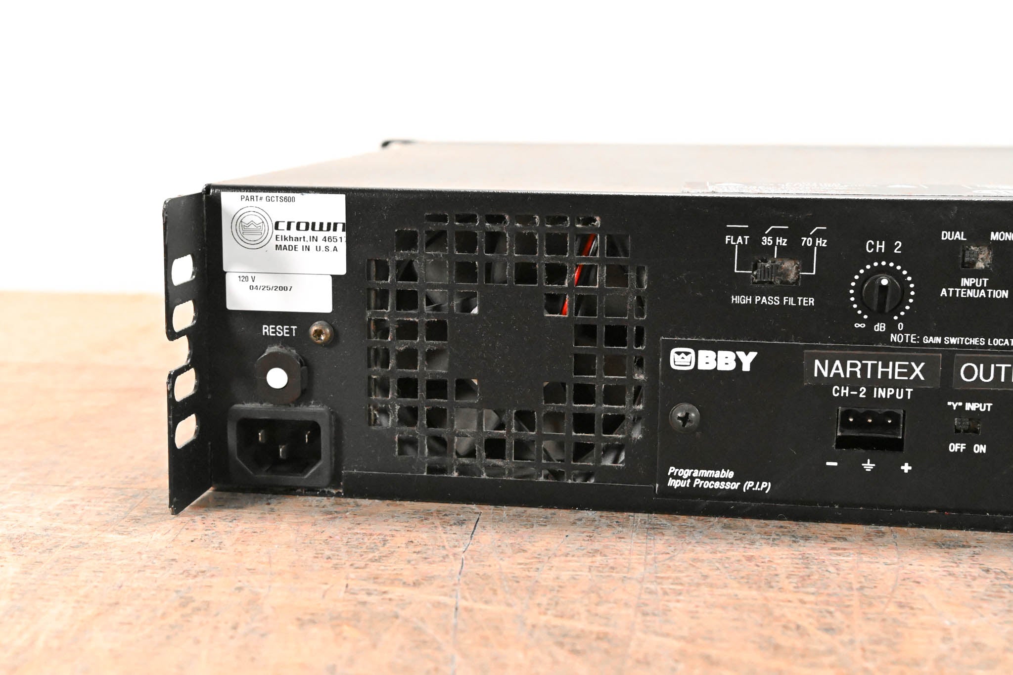 Crown CTs 600 Two-Channel 300W Power Amplifier