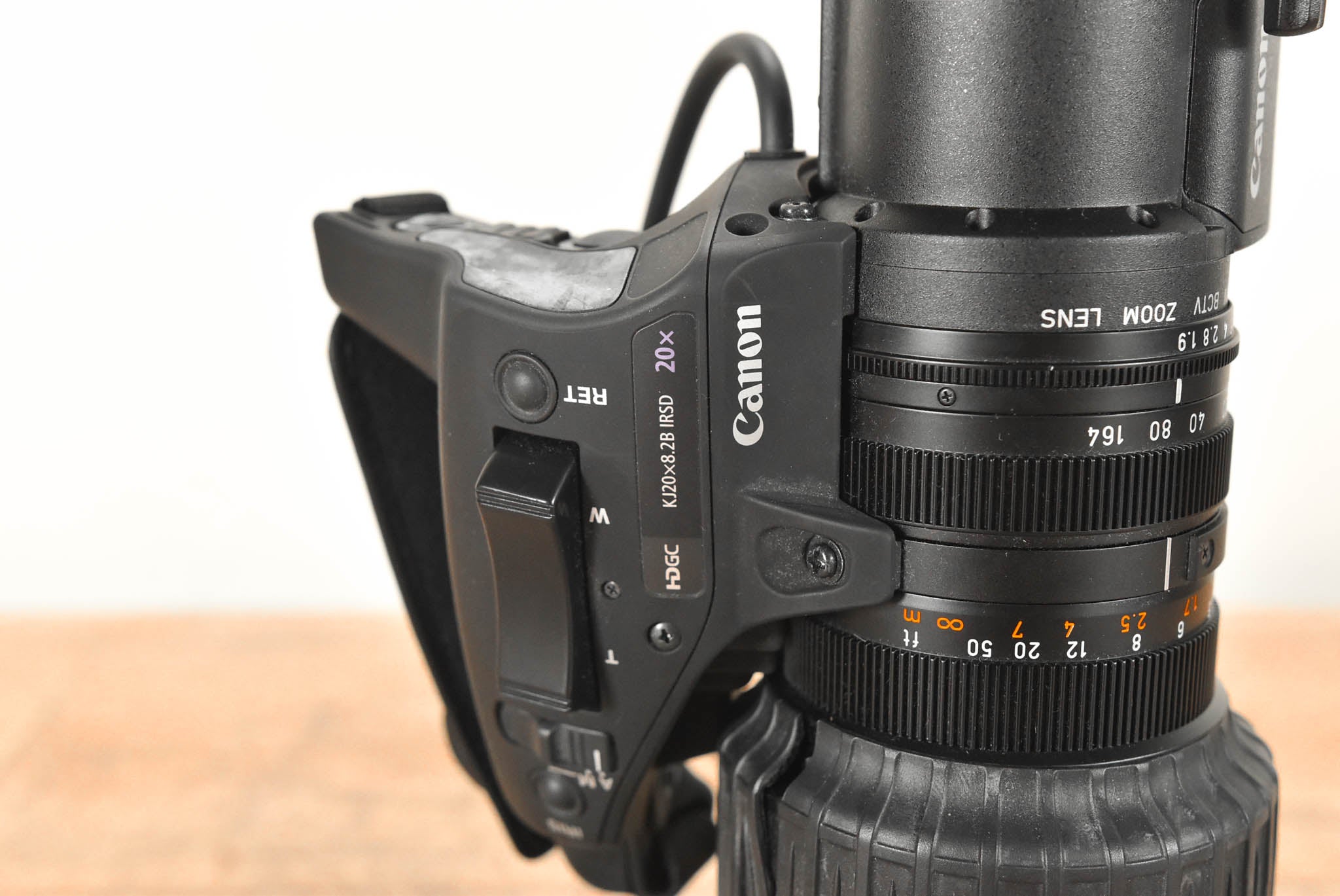Canon KJ20x8.2B IRSD Portable 20x HD Broadcast Zoom Lens