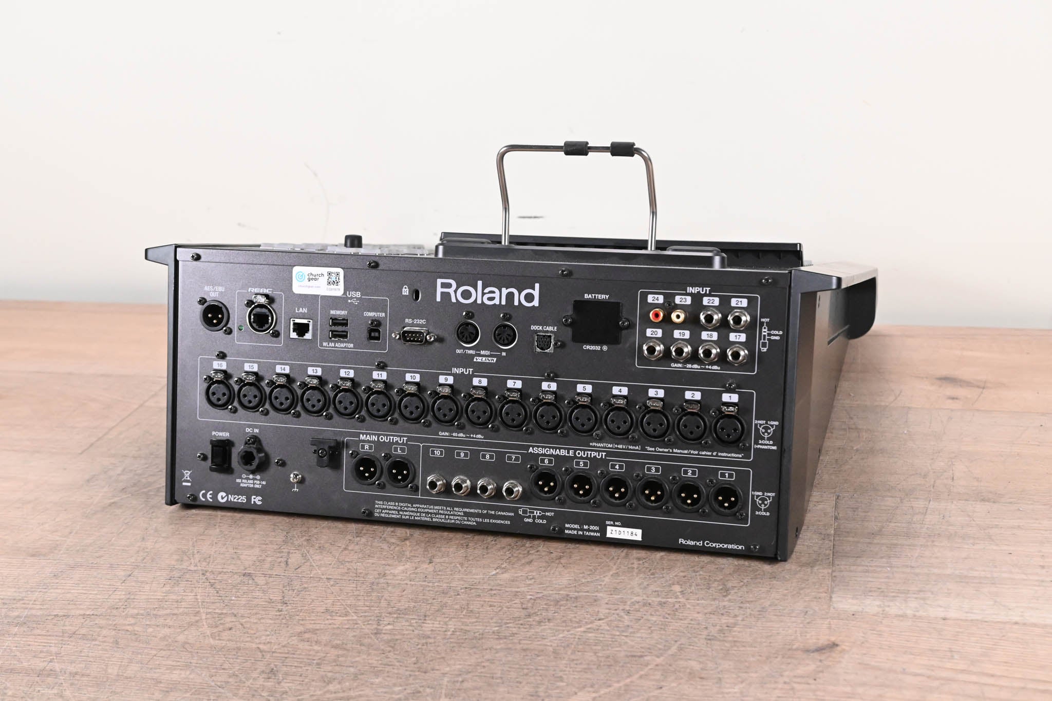 Roland M-200i 32-Channel Live Digital V-Mixer Console (NO POWER SUPPLY)