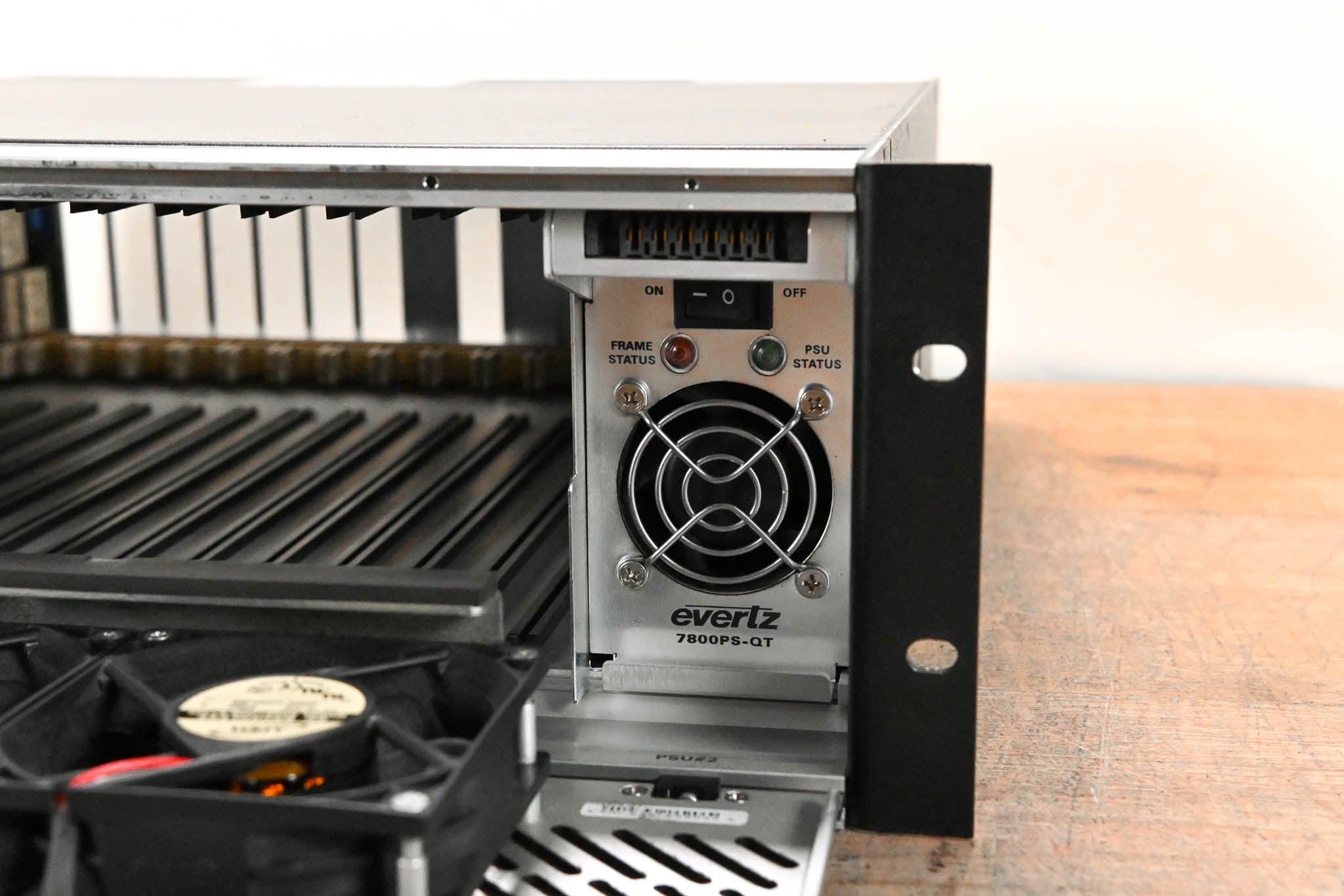 Evertz 7800FR-QT 3U Rack-Mountable Quiet Multiframe