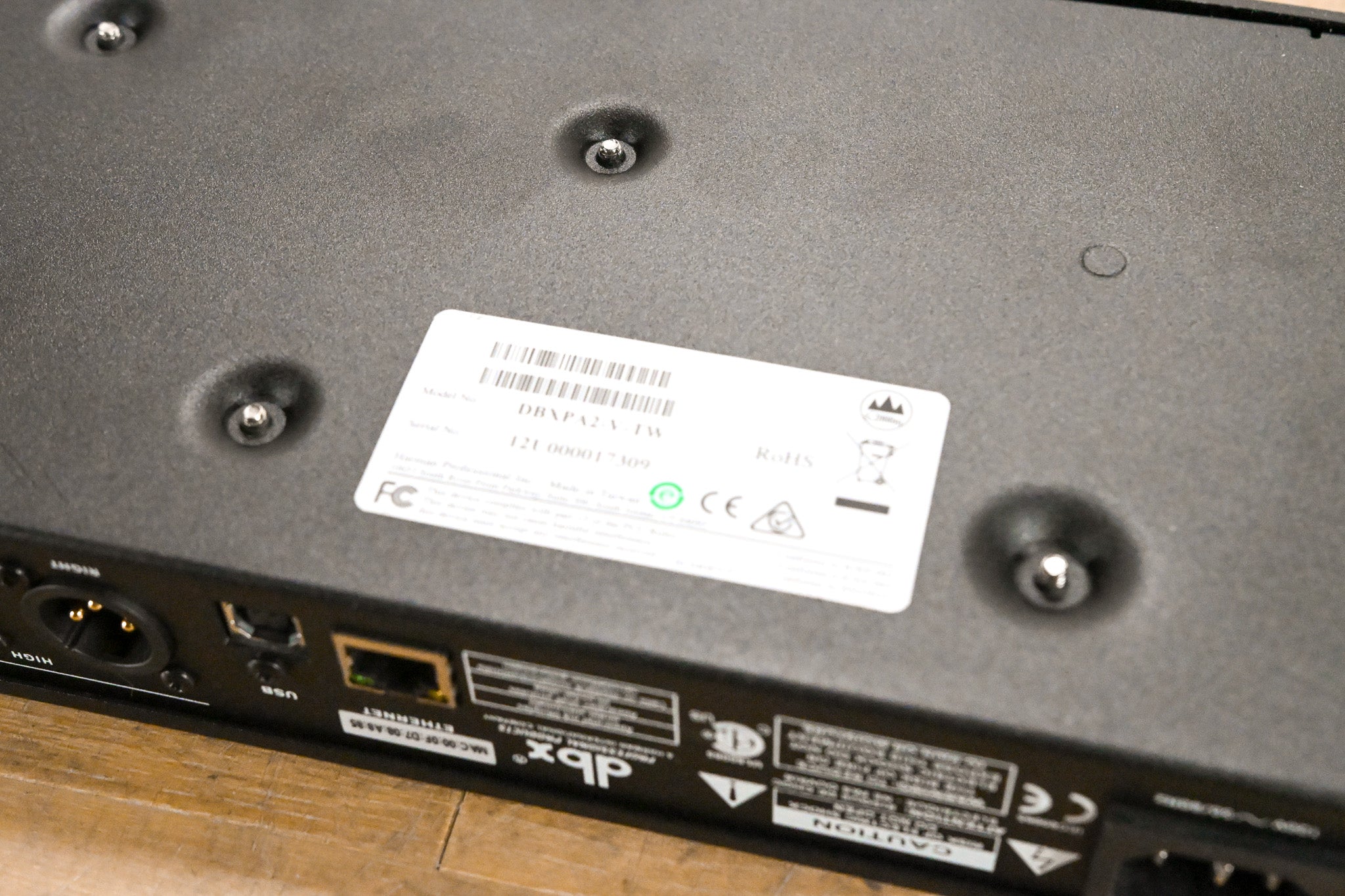 dbx DriveRack PA2 Complete Loudspeaker Management System