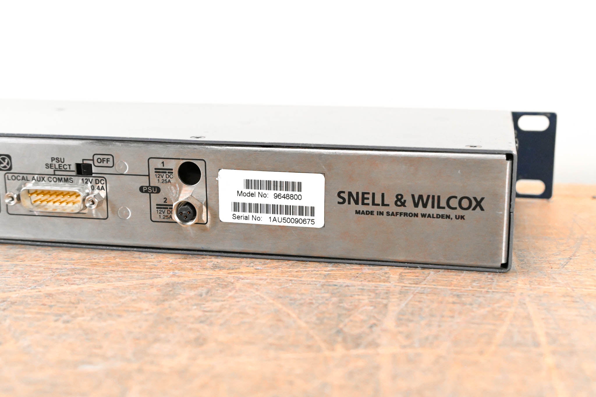 Snell & Wilcox 9648800 Kahuna Remote Aux Panel (NO POWER SUPPLY)