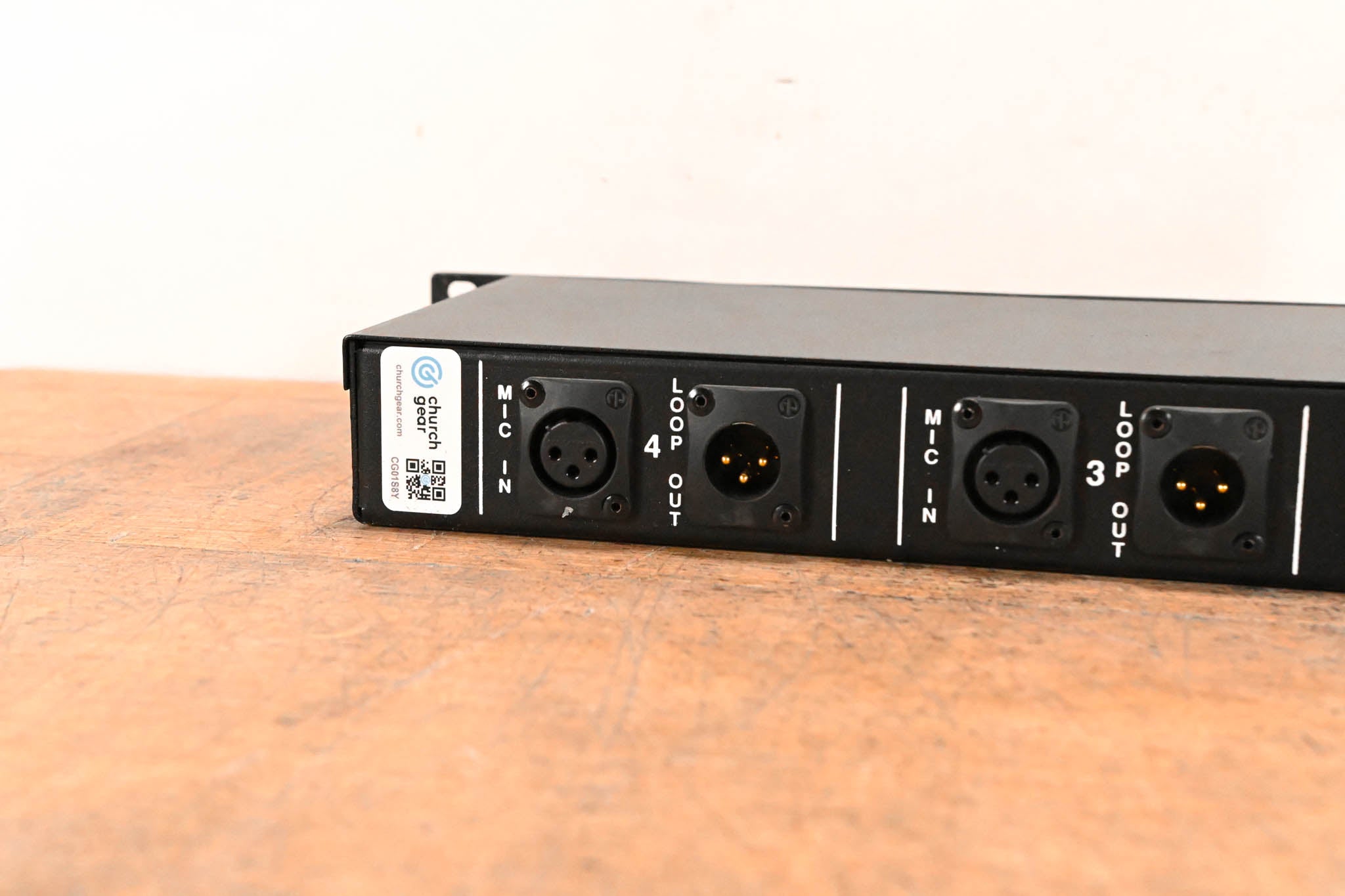 Horizon MS-4 4-Channel Rackmount Mic Splitter