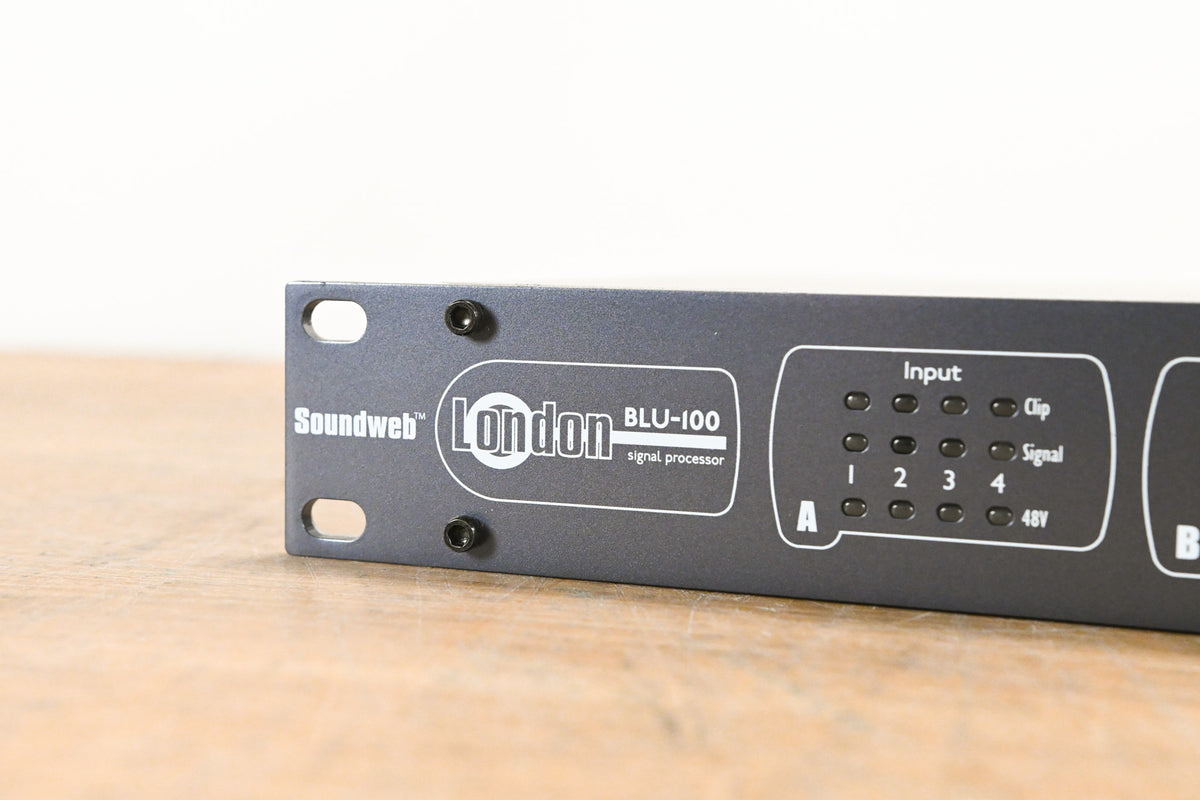 BSS London BLU-100 12x8 Signal Processor with BLU Link