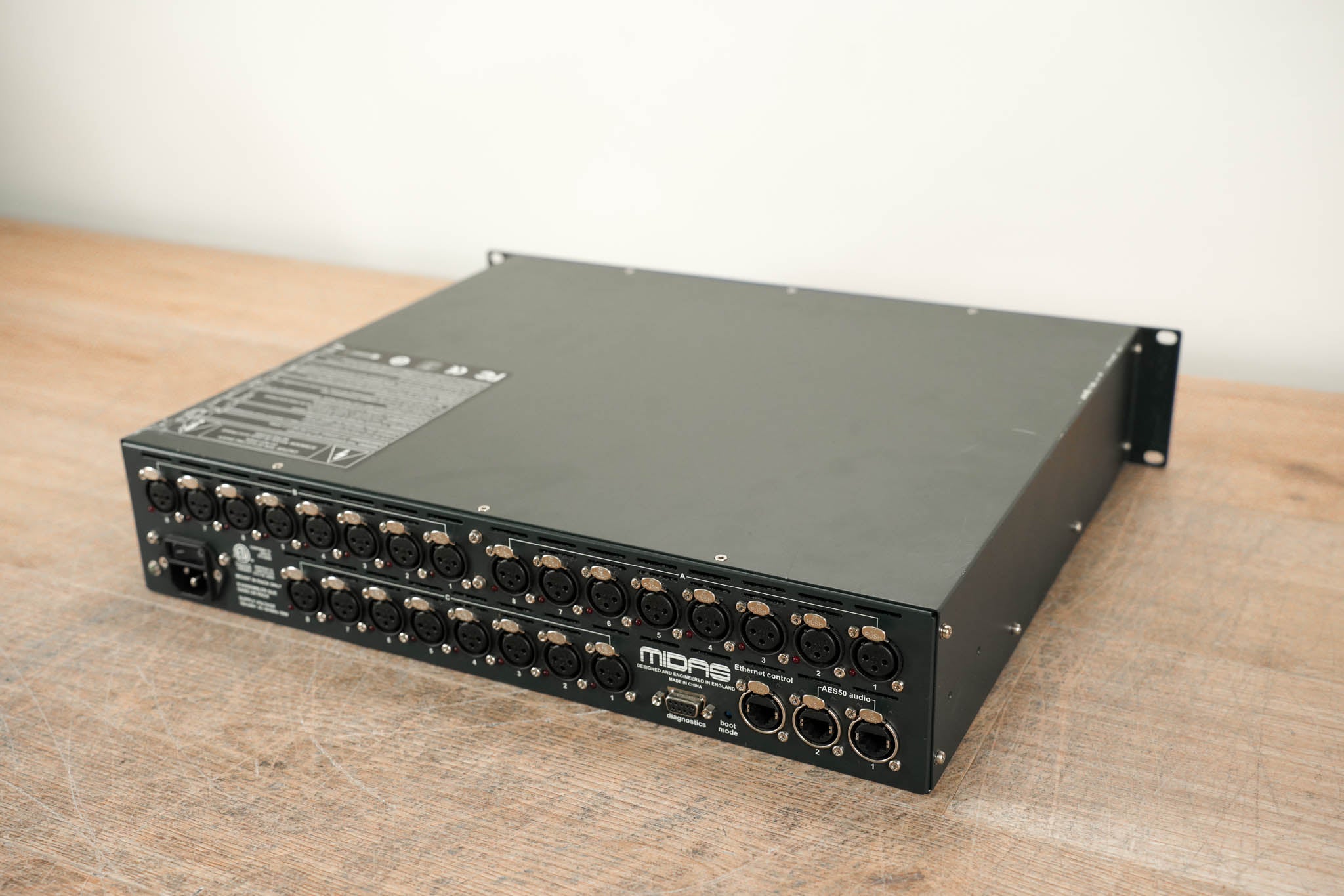 Midas DL151 24-Input Stage Box with 24 Midas Microphone Preamplifiers