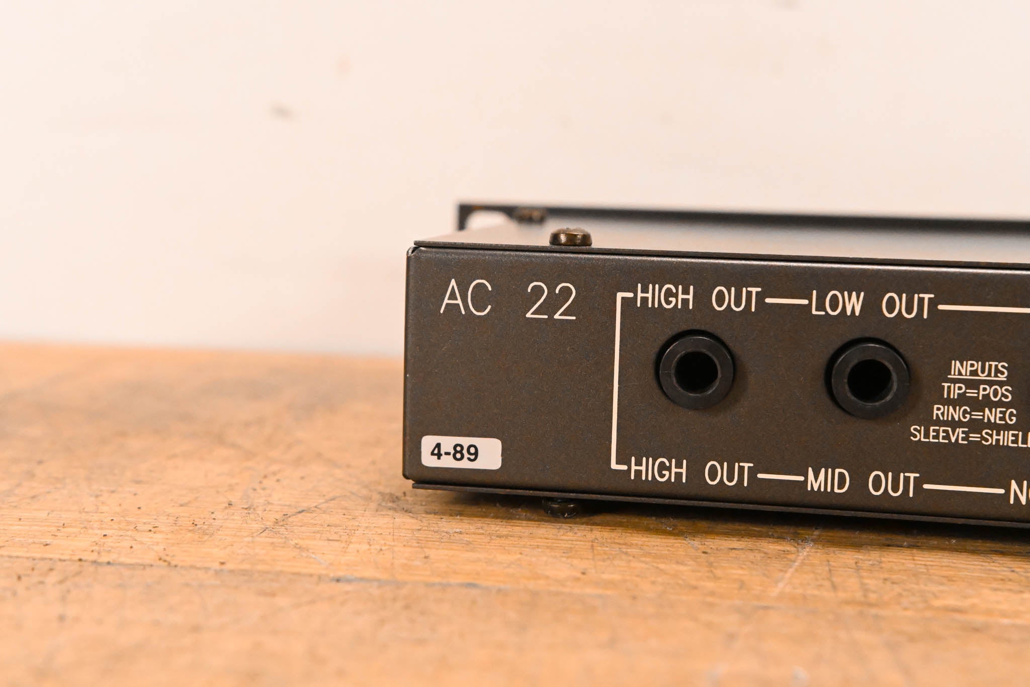 Rane AC22 2-Channel Active Crossover (NO POWER SUPPLY)