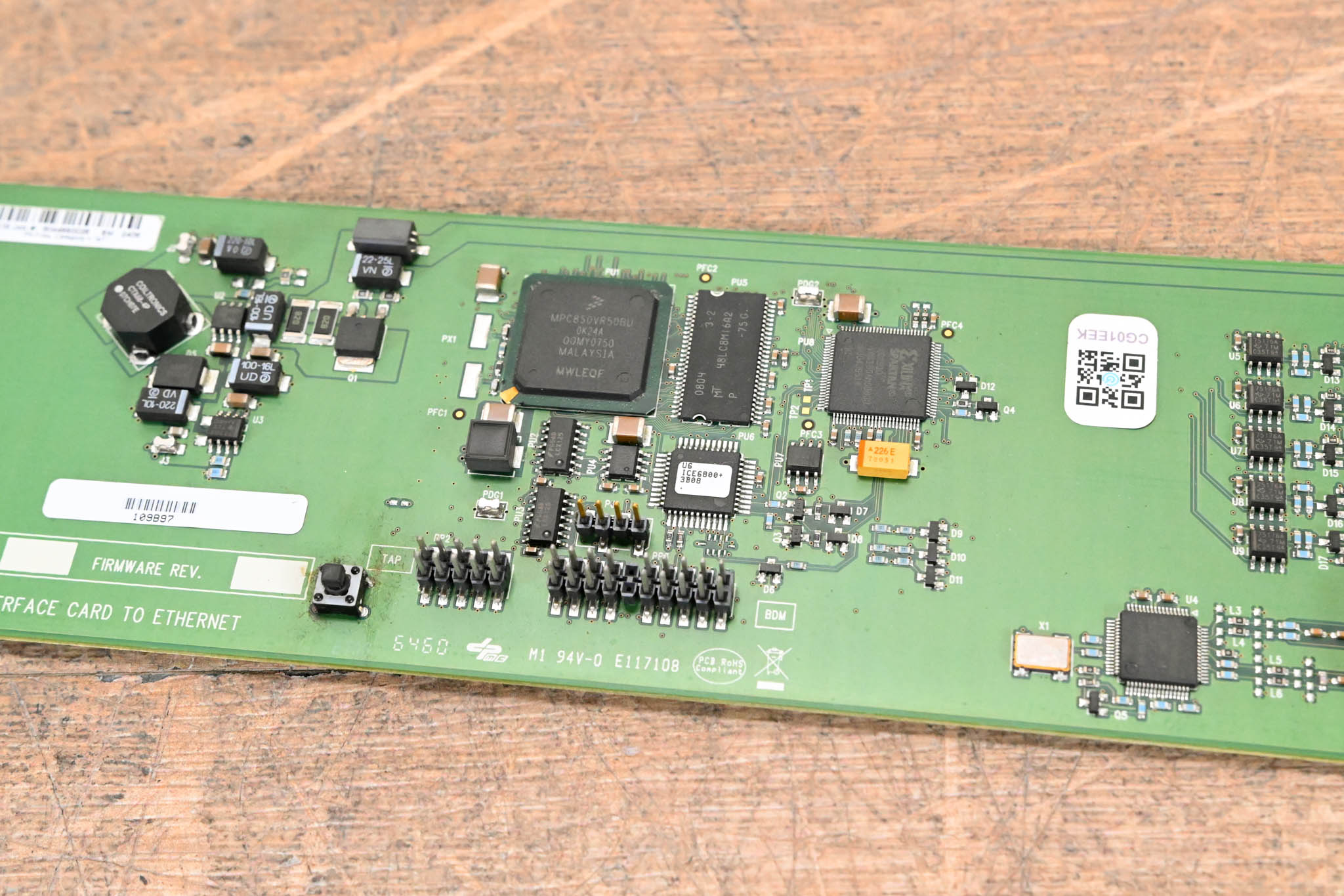 Leitch ICE6800+D Interface Card to Ethernet