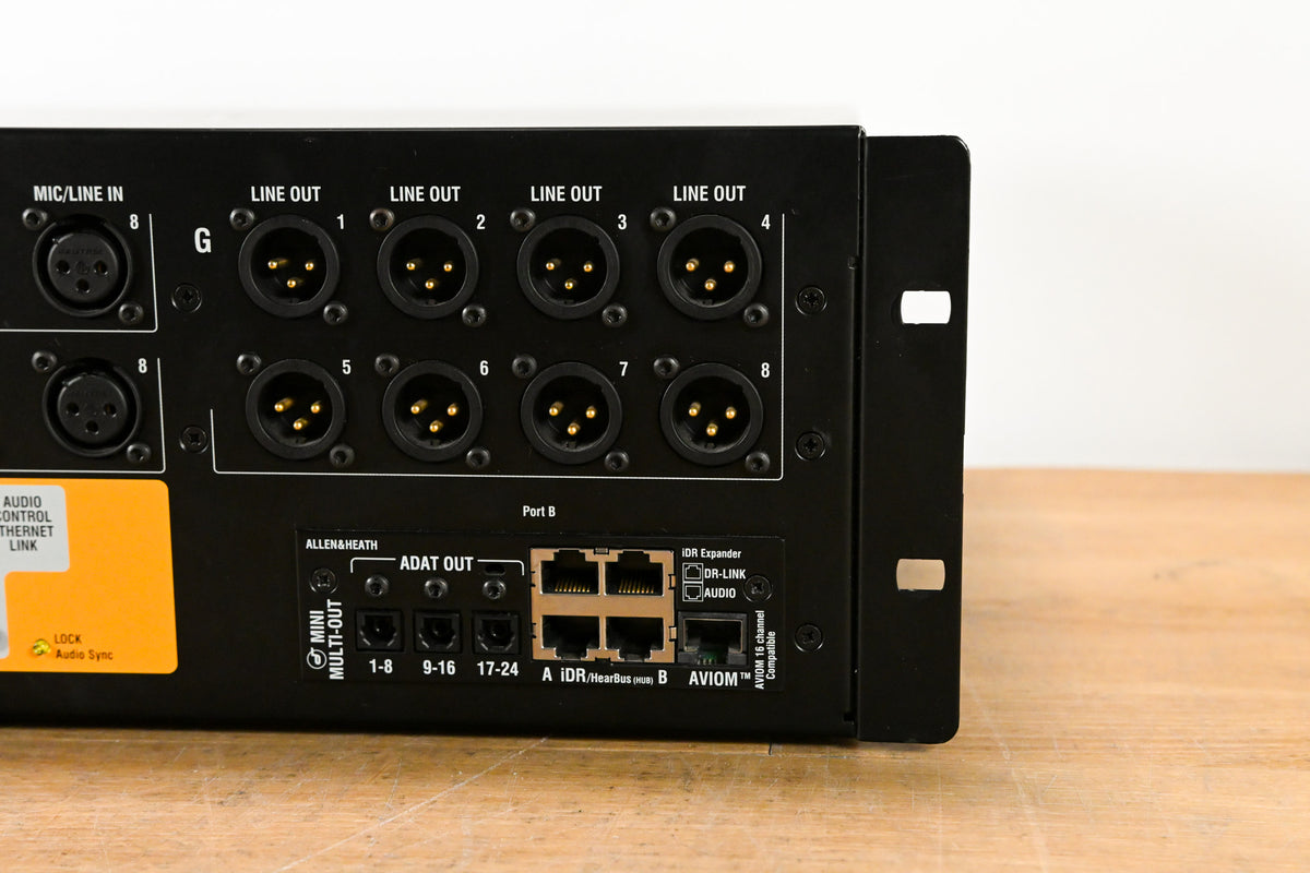 Allen & Heath xDR-16 16-Input/8-Output Expander for iLive Mixing Systems
