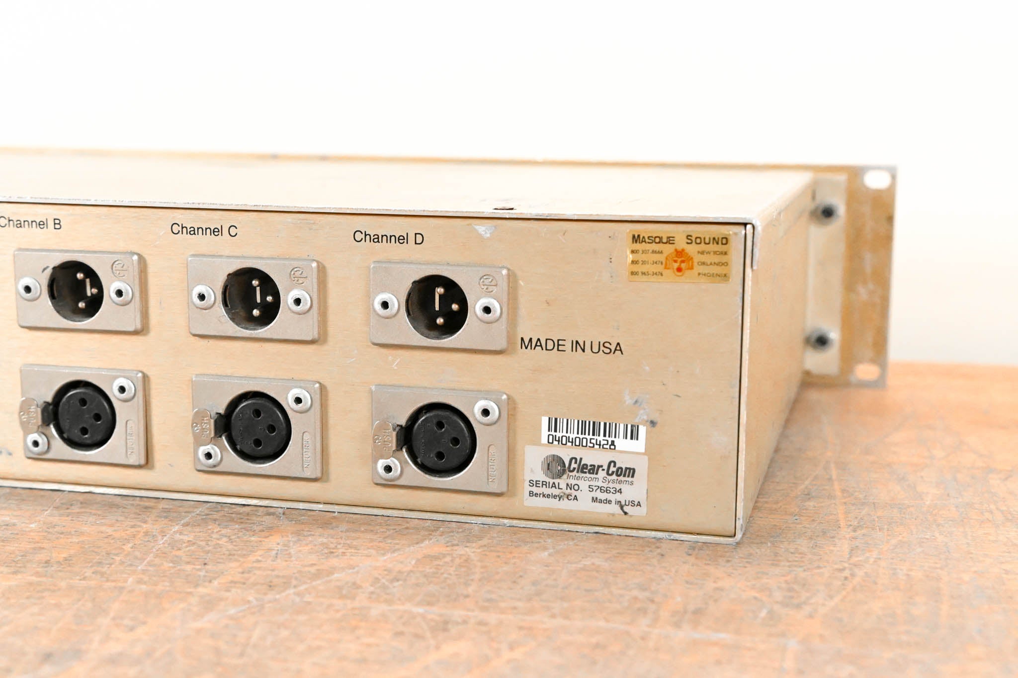 Clear-Com RM-400A 4-Channel Remote Station