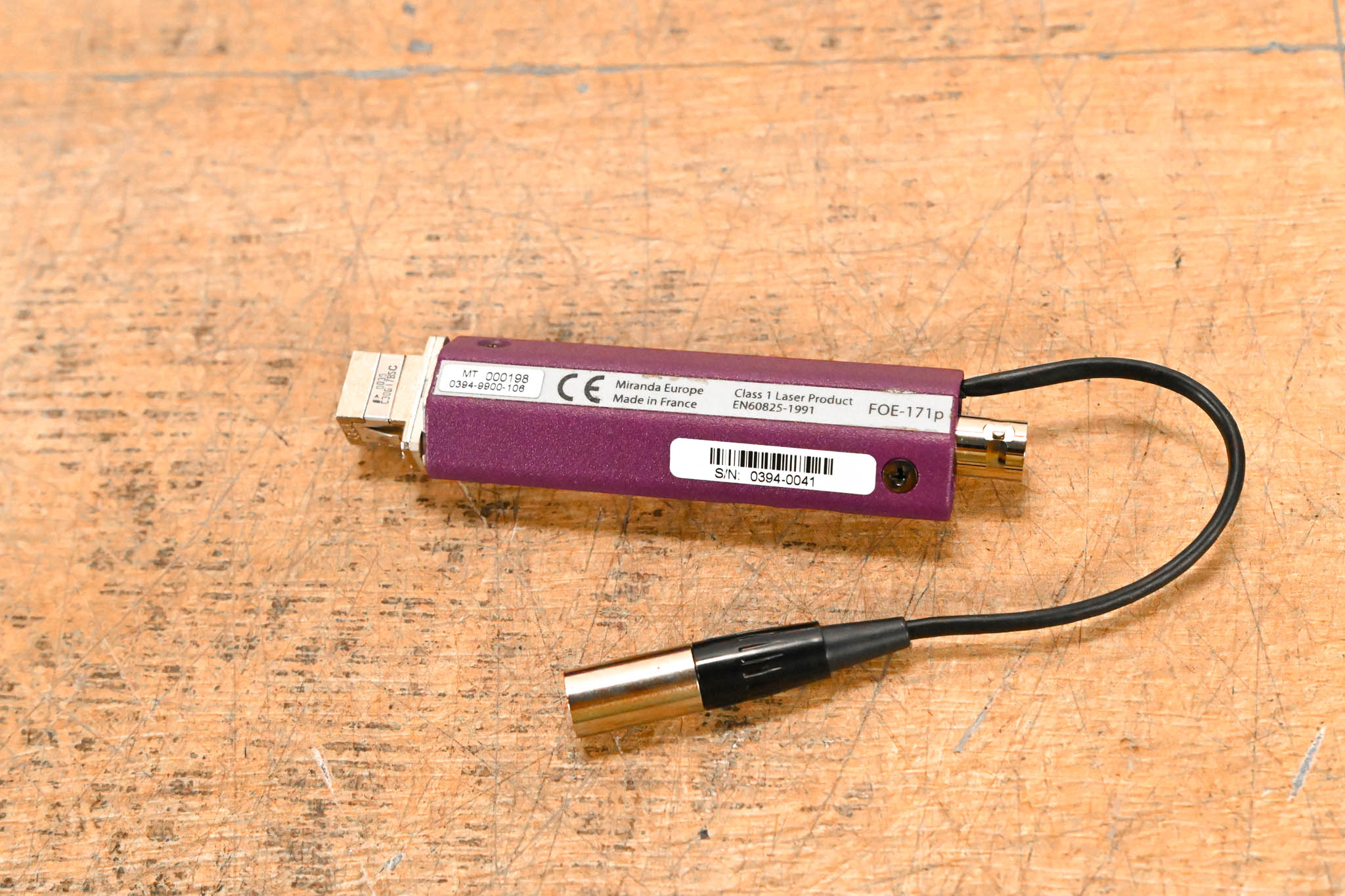 Miranda picoLink FOE-171p Fiber Optic to SD Converter (NO PSU)
