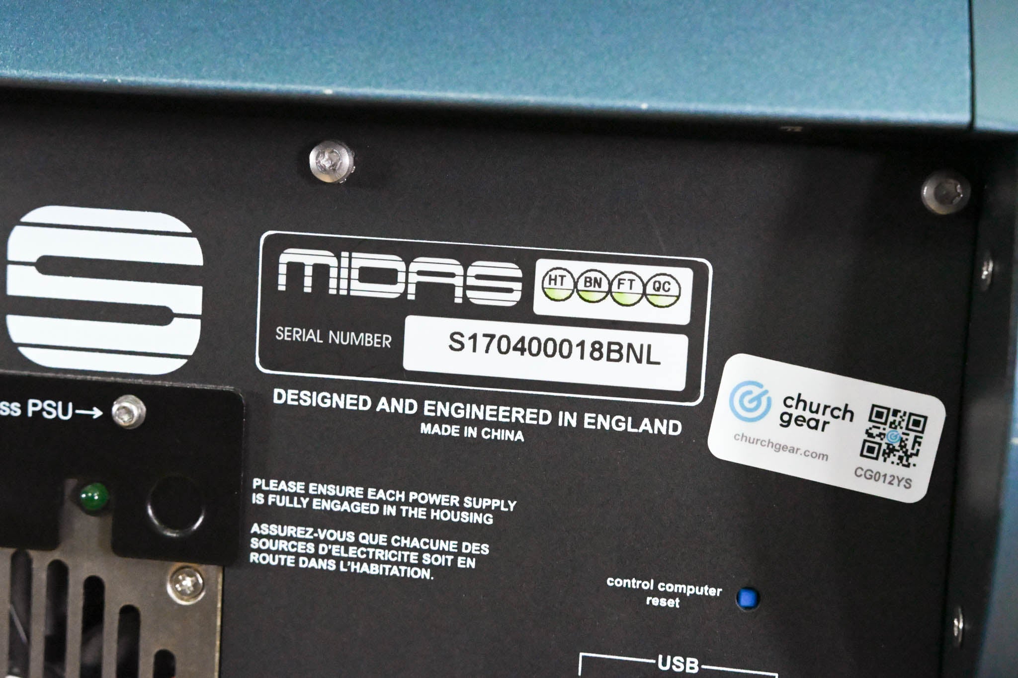 Midas PRO2C Live Digital Audio Mixing Console