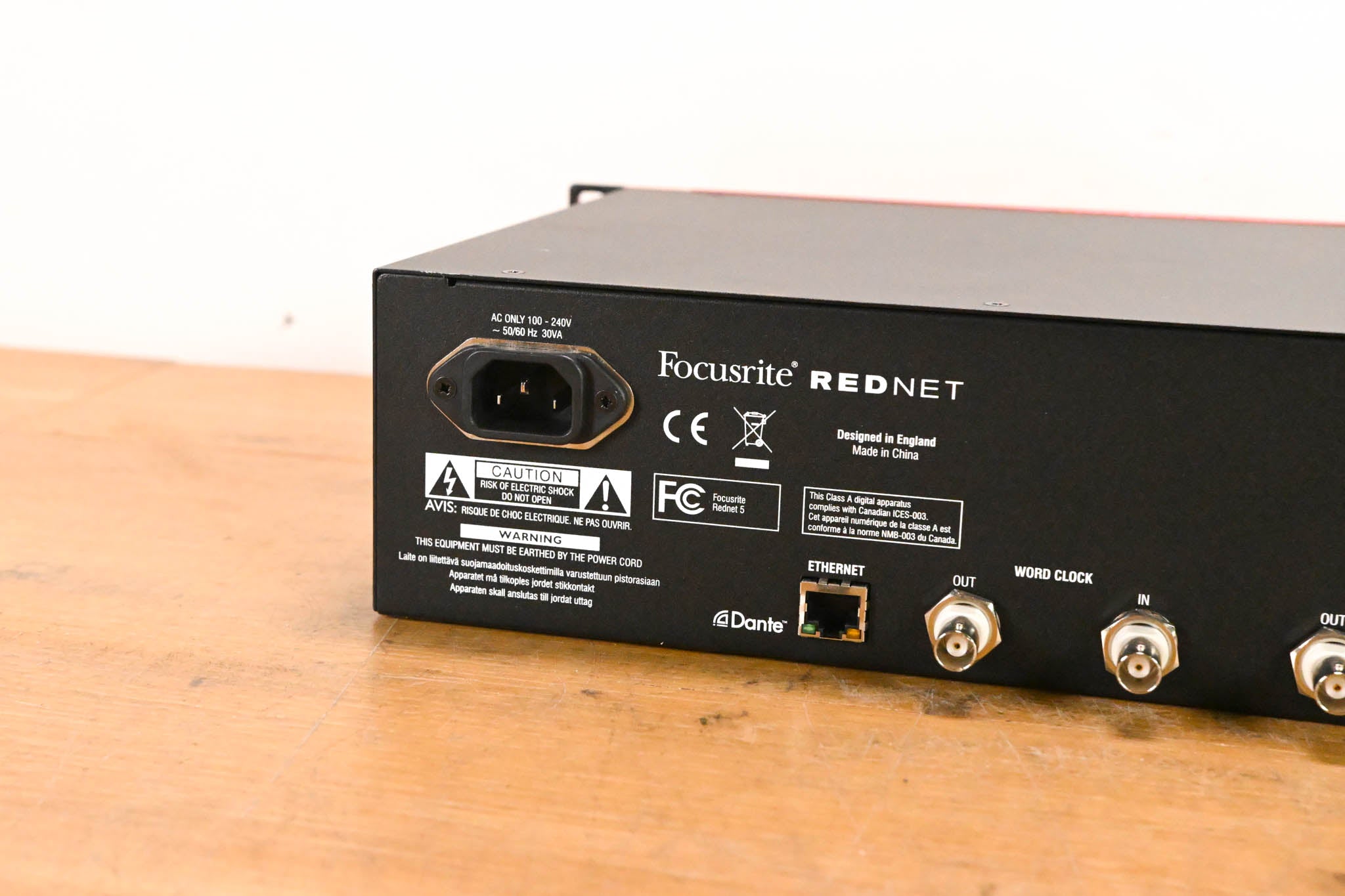 Focusrite RedNet 5 Pro Tools HD to Dante Network Bridge