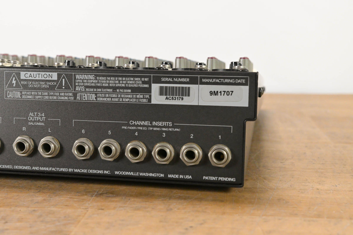 Mackie 1402-VLZ Micro Series 14-Channel Audio Mixer
