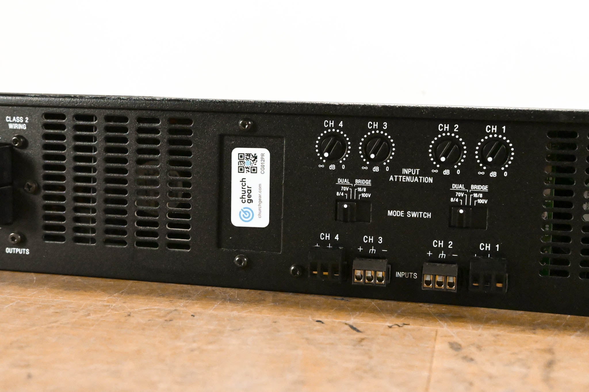 Crown CTs 4200 Four-Channel, 260W Power Amplifier