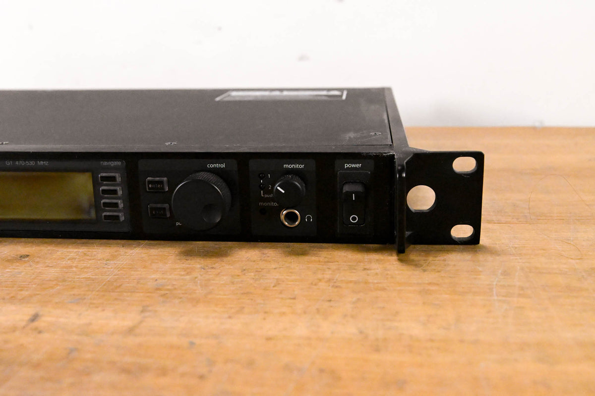 Shure UR4D+ Dual-Channel Wireless Receiver - G1 Band: 470-530 MHz