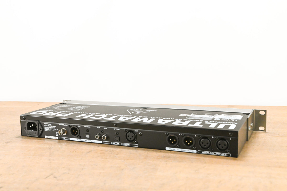 Behringer ULTRAMATCH PRO SRC2496 Sample Rate Converter