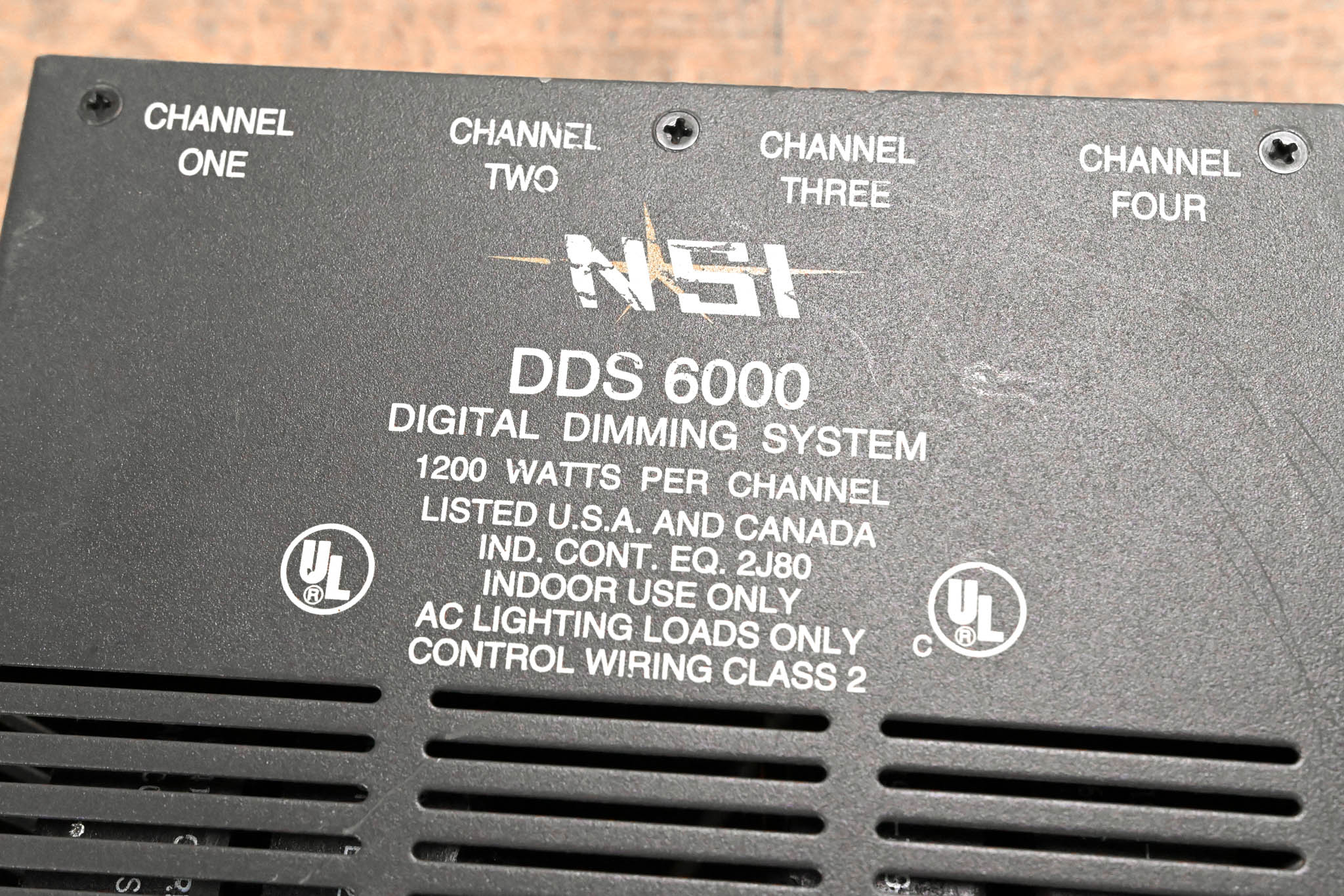NSI DDS 6000 4-Channel Dimmer Pack