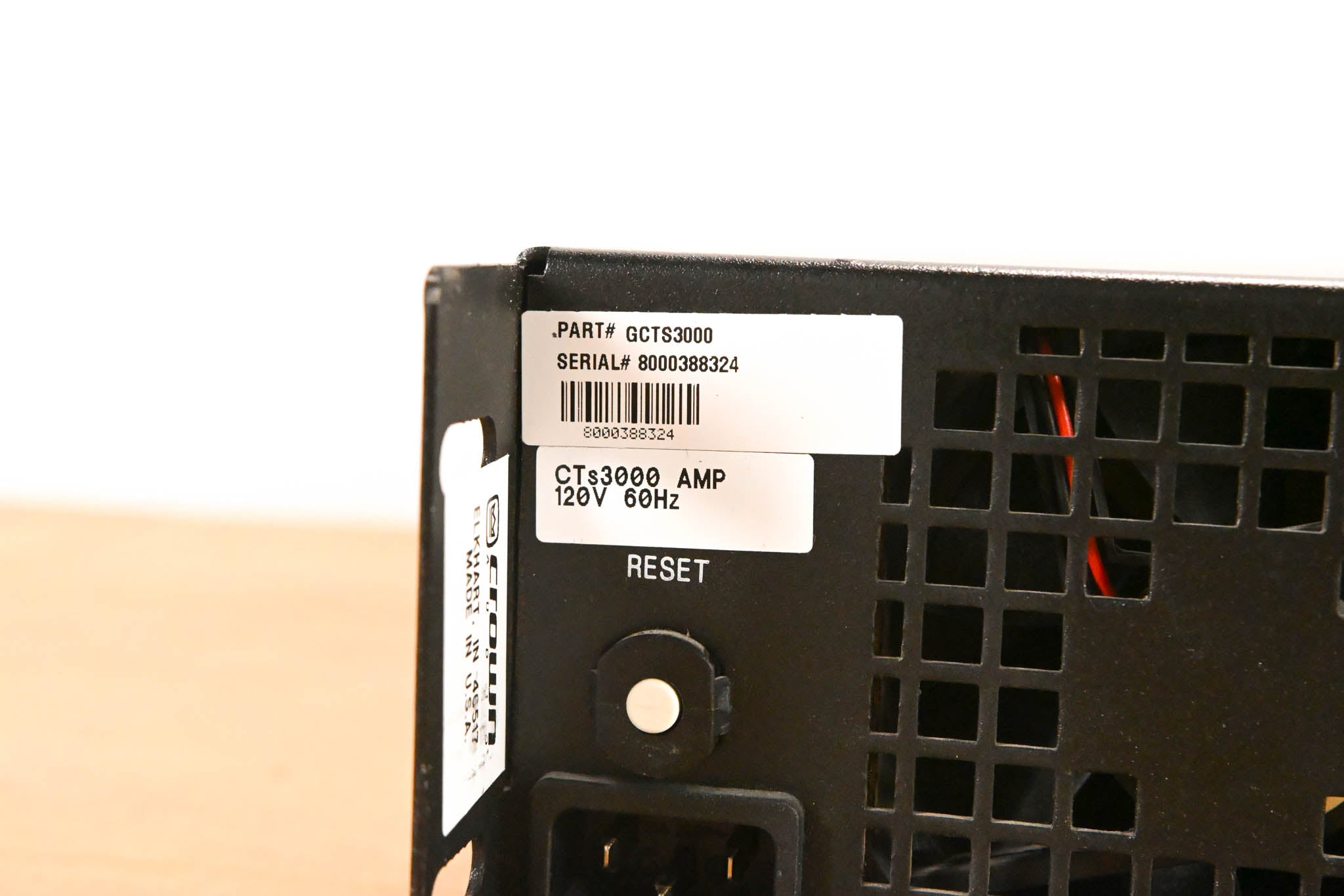 Crown CTs 3000 Two-Channel 1500W Power Amplifier