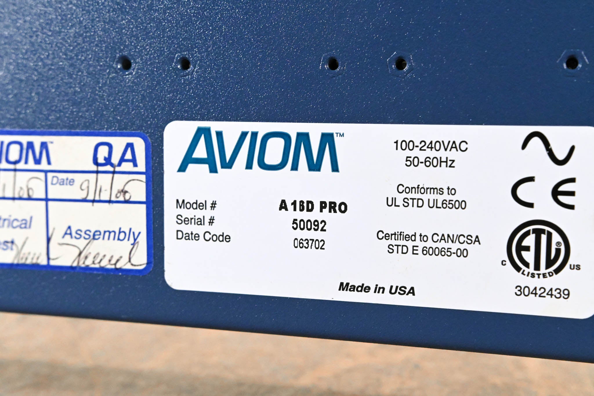 Aviom A-16D Pro A-Net Distributor