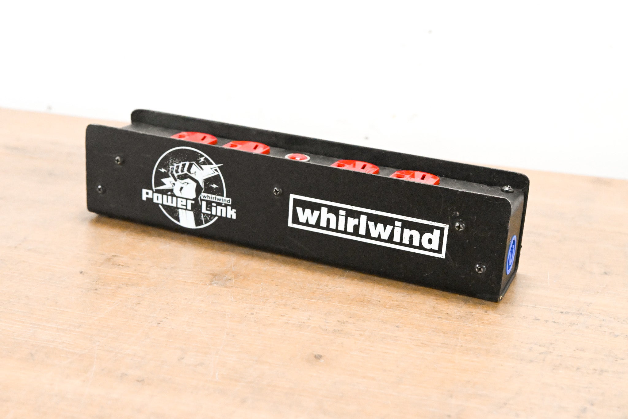 Whirlwind PL1-420 PowerLink Box w/ Powercon In/Out & Edison Receptacles
