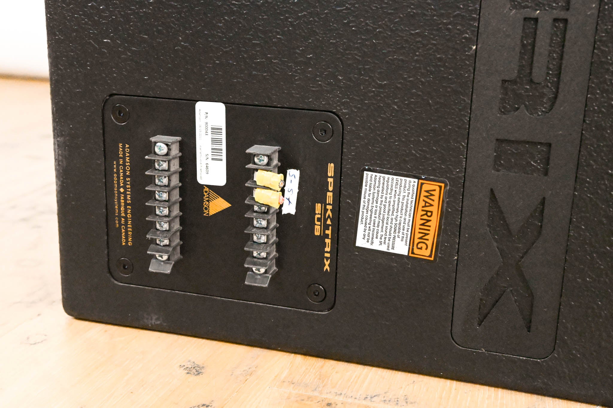 Adamson SpekTrix Sub Dual 18" Compact Sub-Bass Loudspeaker
