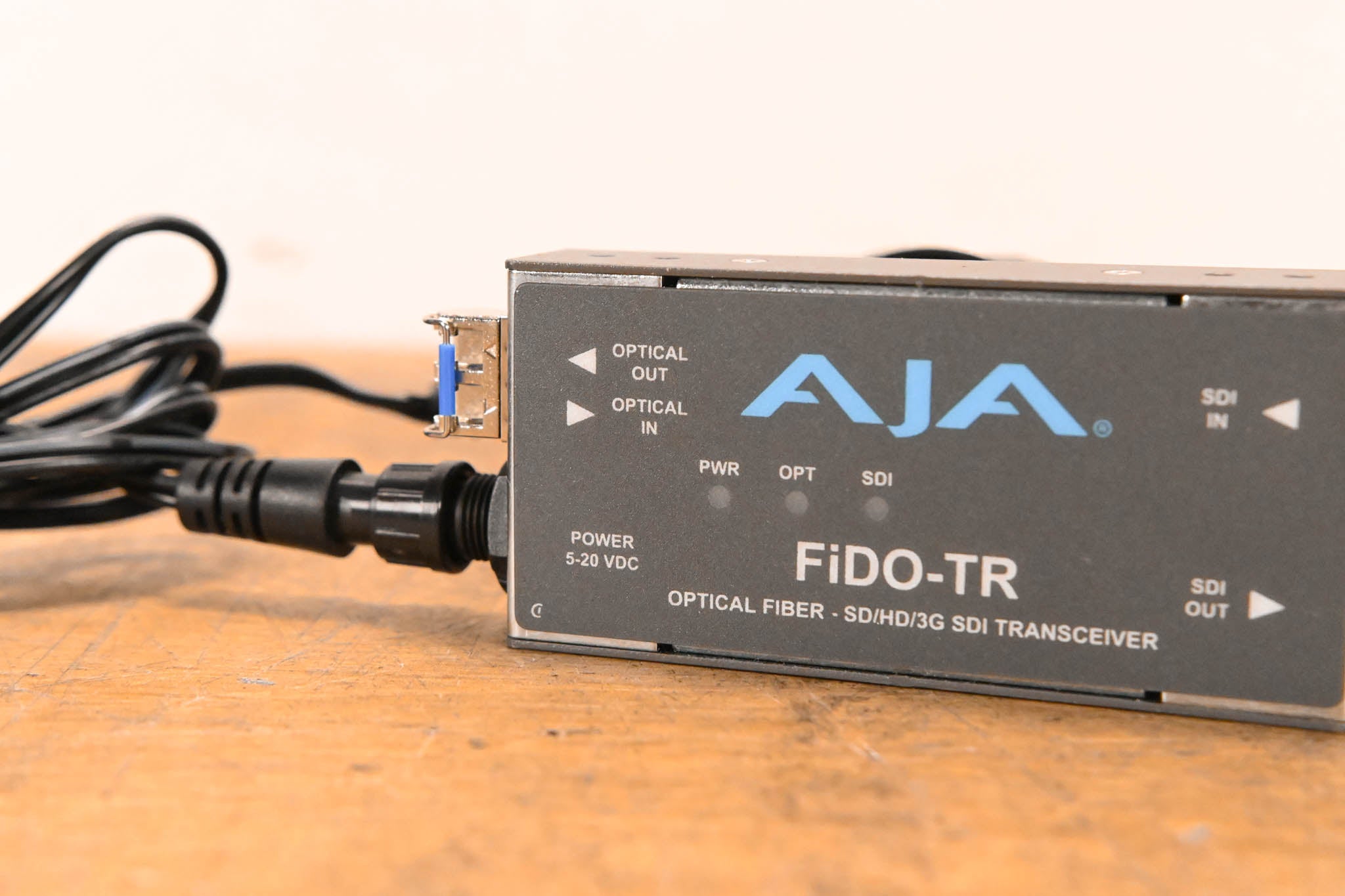 AJA FiDO-TR 1-Channel 3G-SDI/LC Single-Mode LC Fiber Transceiver