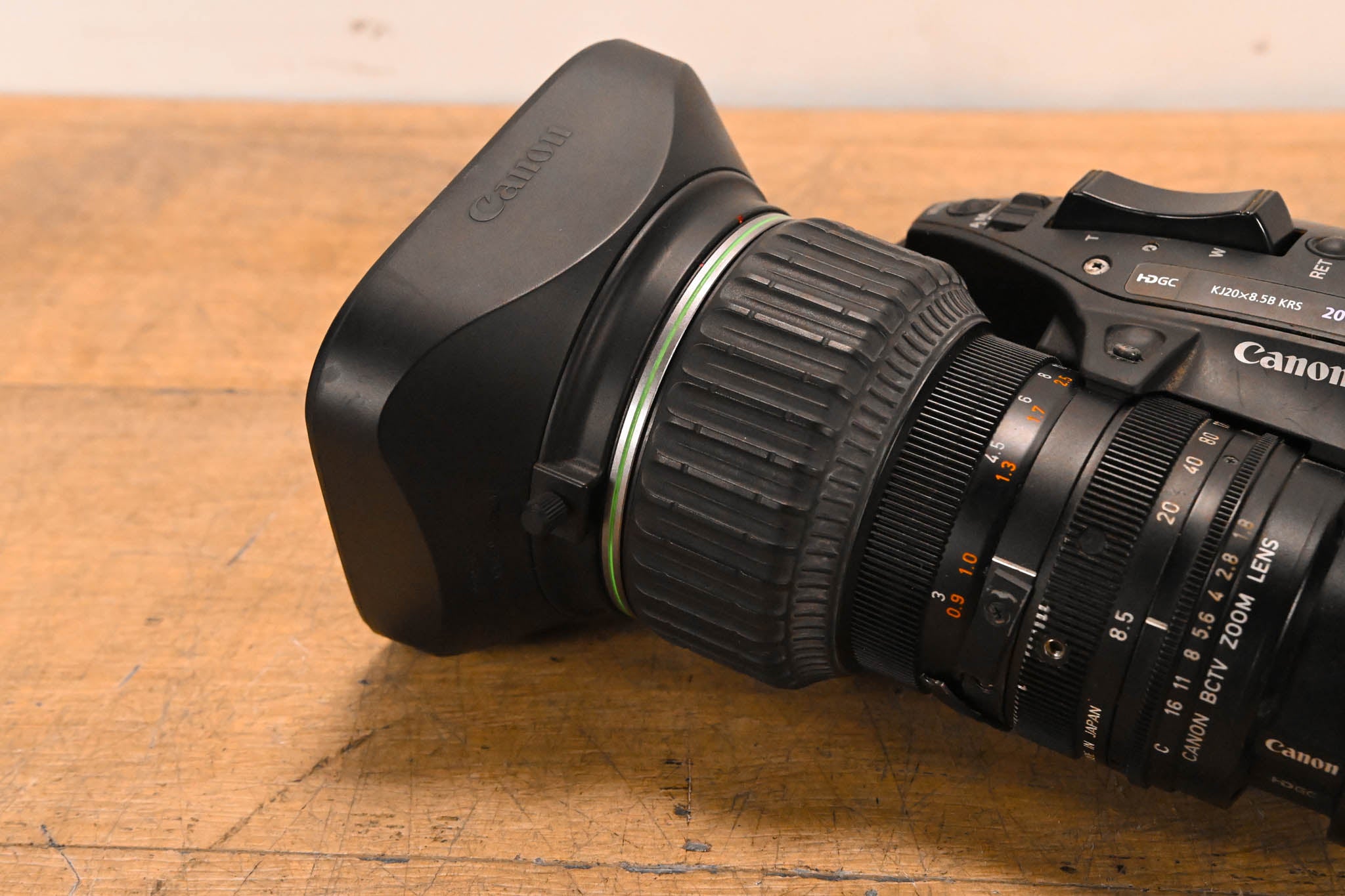 Canon KJ20x8.5B KRS HDgc 20x 2/3" ENG High Definition Telephoto Lens