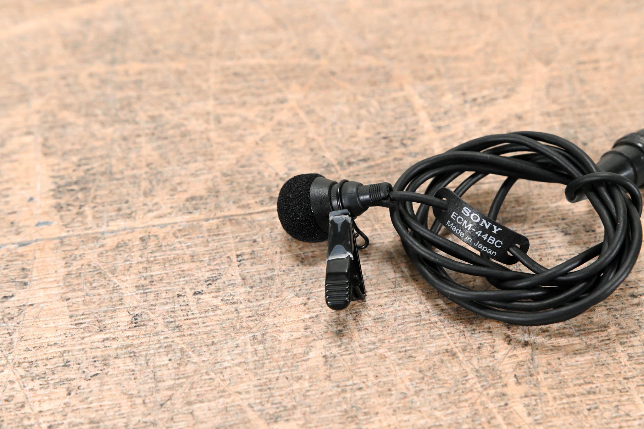 Sony ECM-44BC Omnidirectional Lavalier Microphone w/ SMC9-4P Connector