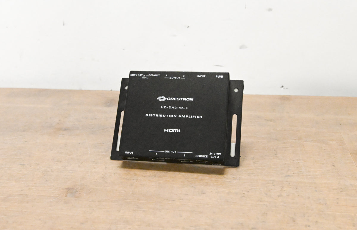 Crestron HD-DA2-4K-E 4K HDMI Distribution Amplifier (NO POWER SUPPLY)