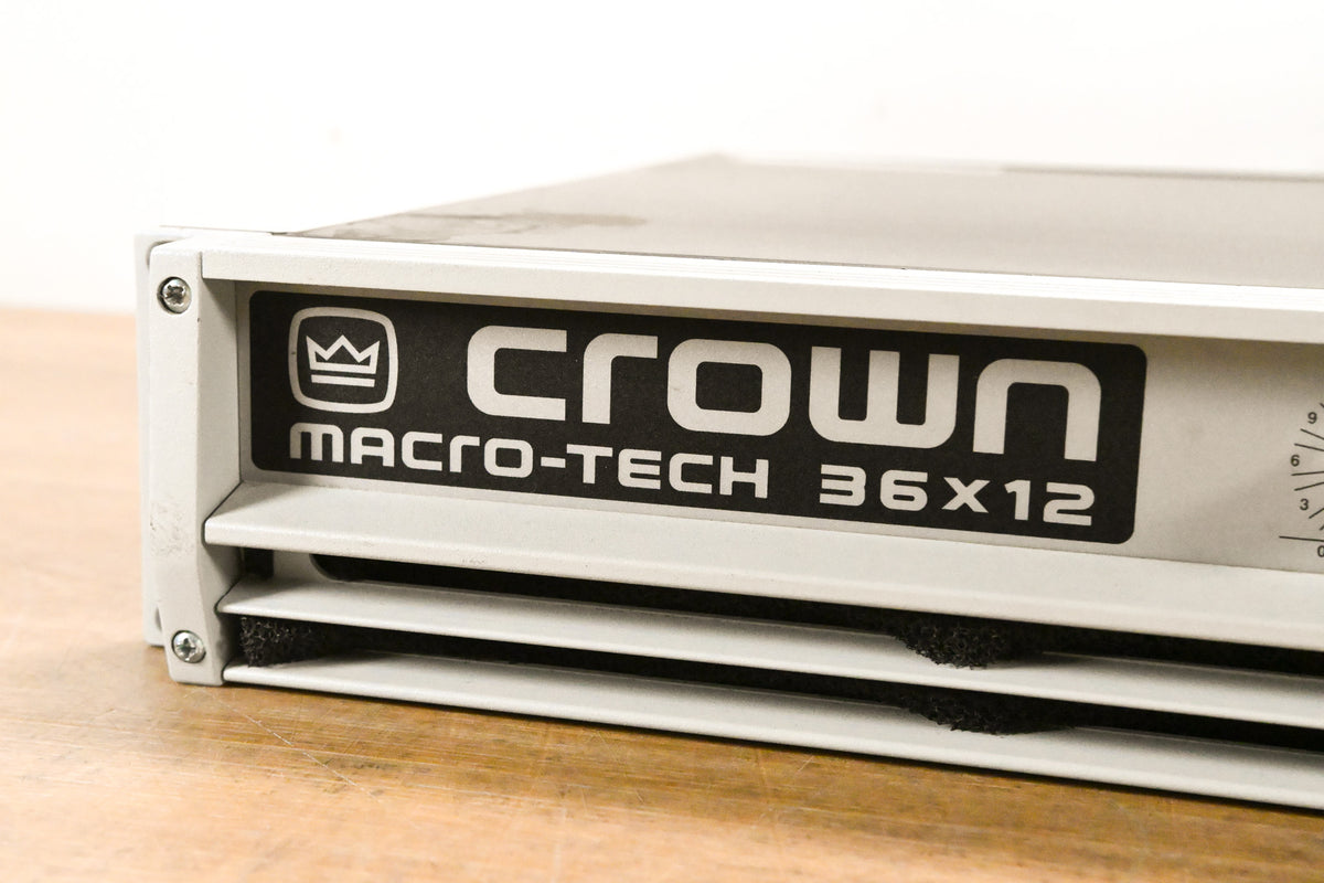 Crown Macro-Tech 36x12 2-Channel Power Amplifier