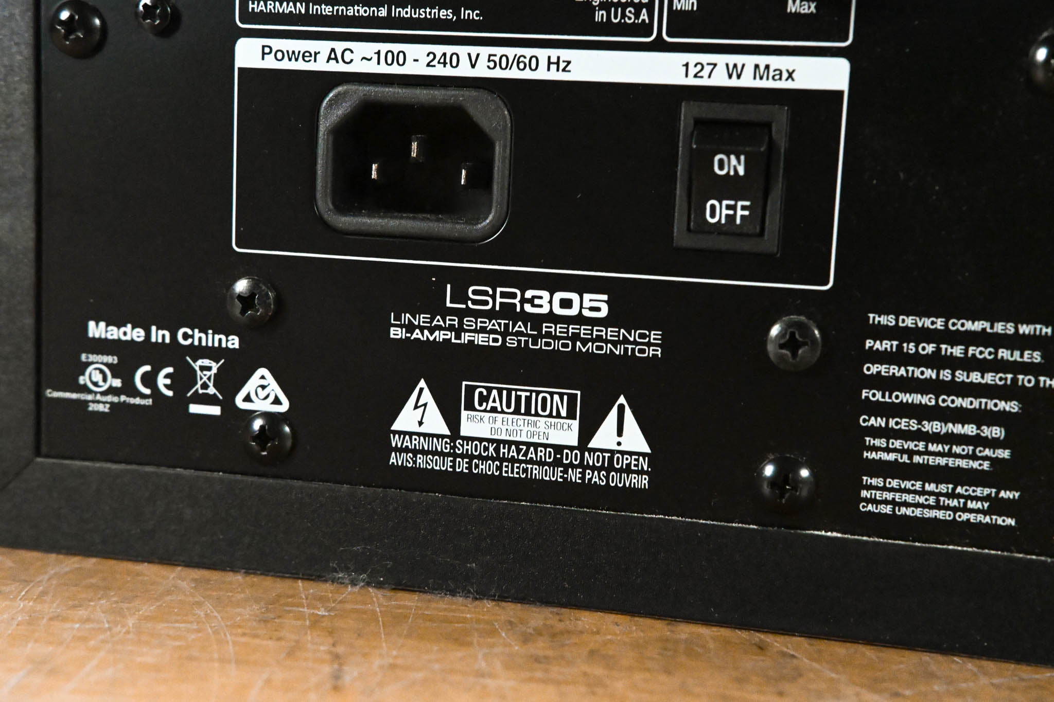 JBL LSR305 5" Two-Way Powered Studio Monitor (PAIR)
