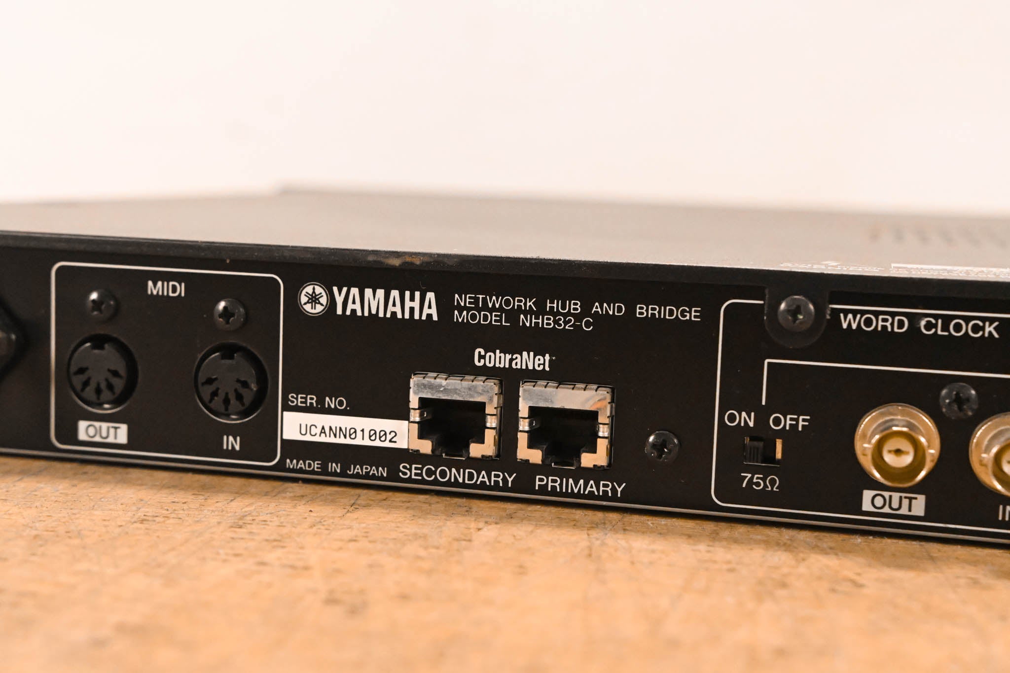 Yamaha NHB32-C CobraNet Network Hub and Bridge