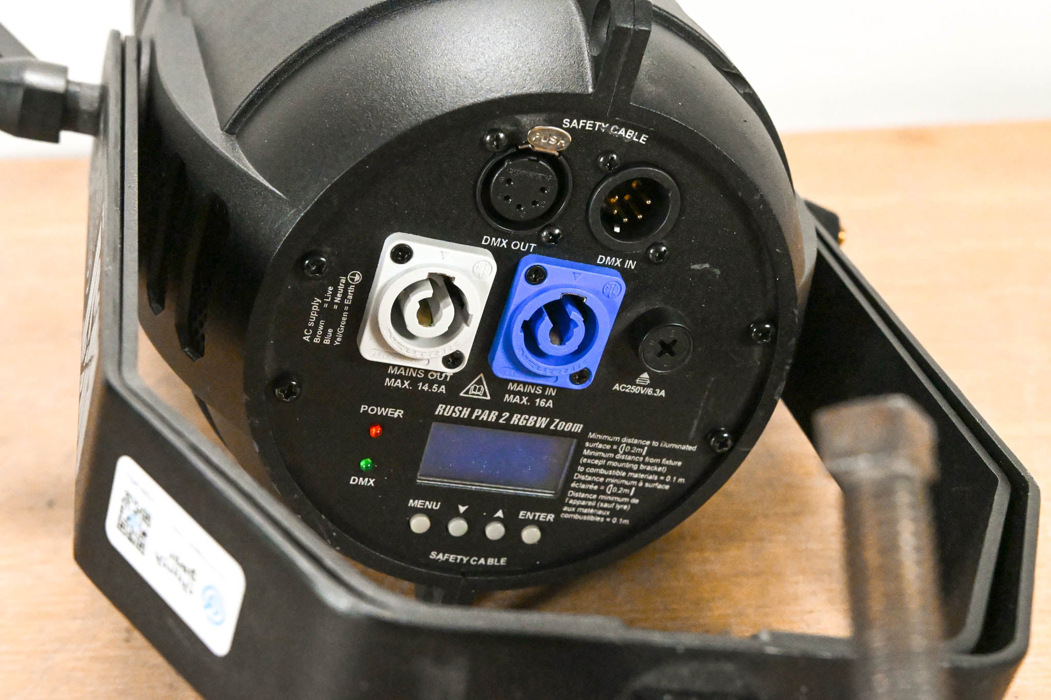 Martin Lighting RUSH PAR 2 RGBW Zoom US LED Par Can